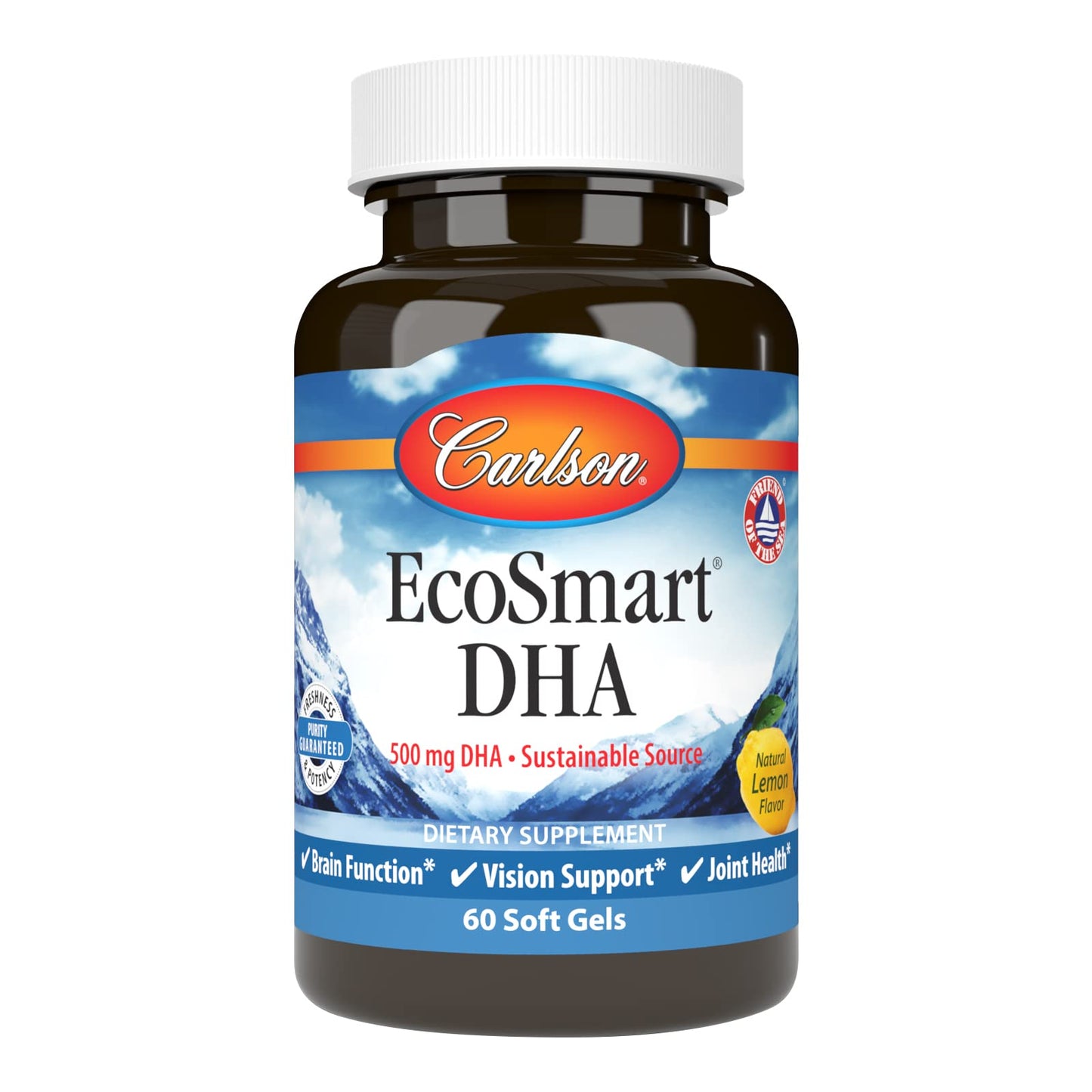 Carlson EcoSmart DHA 500 Softgels 60