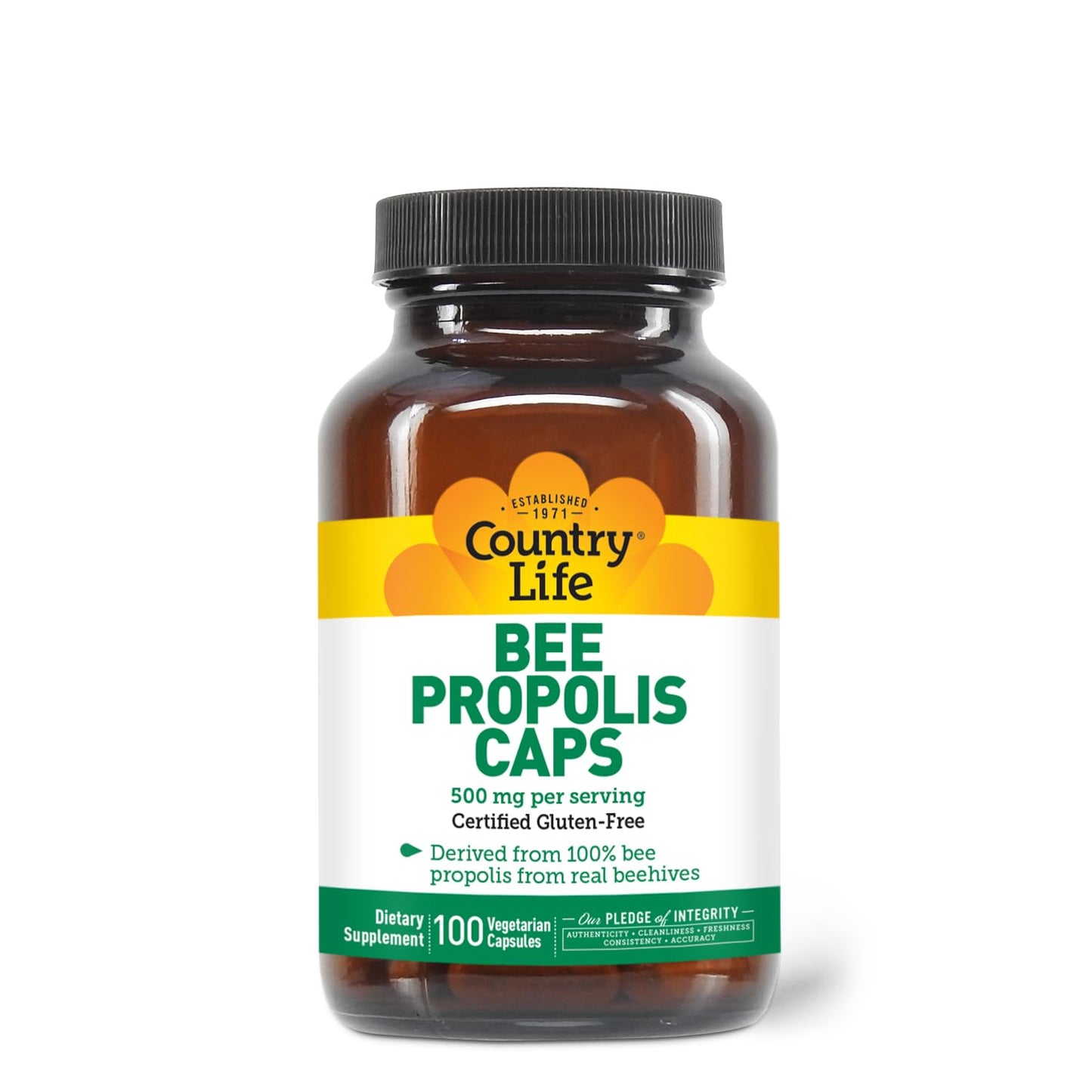 Country Life Pure Bee Propolis Capsules 100