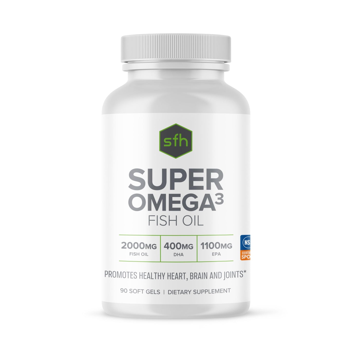 SFH Super Omega 3 Fish Oil Capsules, 90 Count