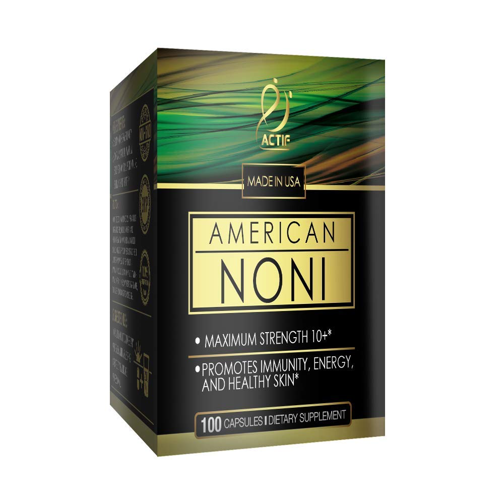 ACTIF Organic Noni Maximum Strength Capsule 120 Count