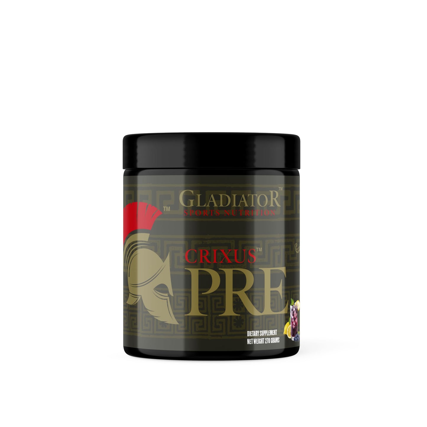 Gladiator Sports Nutrition Crixus PRE Pre-Workout Powder 9.52 Ounce