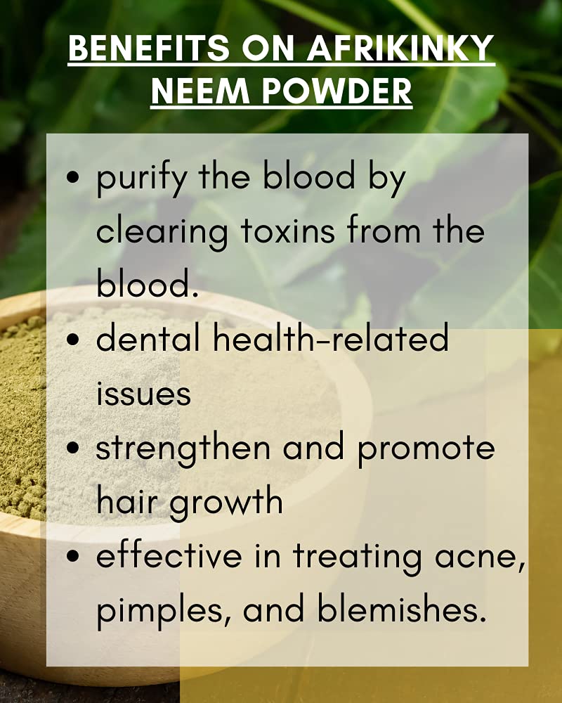 Afrikinky Neem Powder 1 Ounce