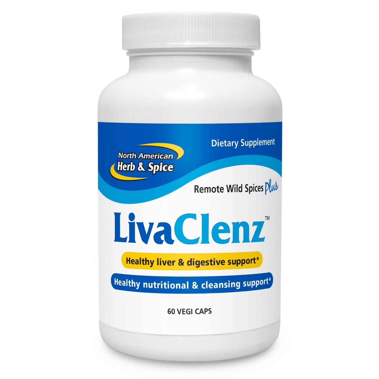 North American Herb & Spice LivaClenz 60 Capsules