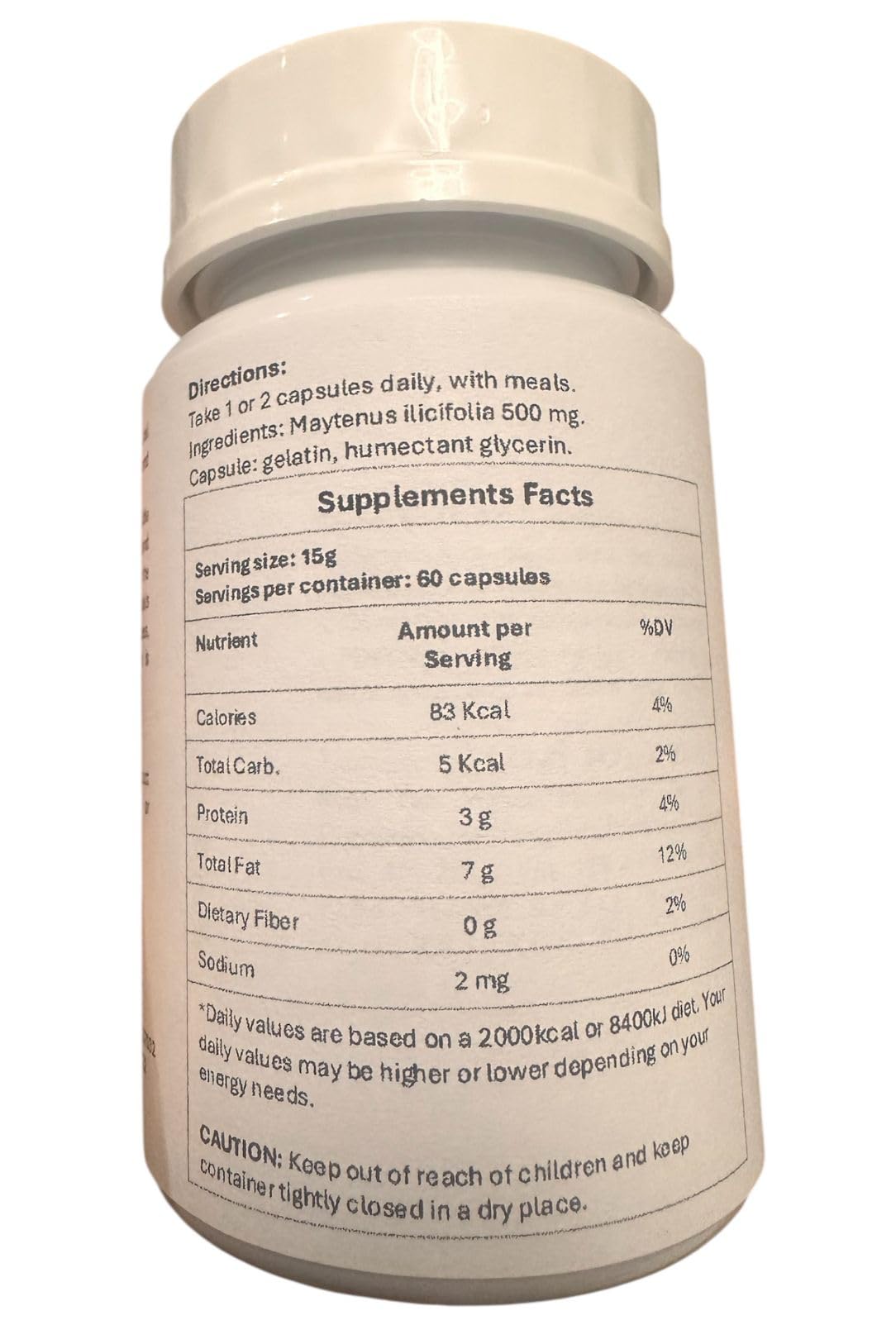 Ninho Verde ESPINHEIRA Santa 500Mg Capsules, 60 Count
