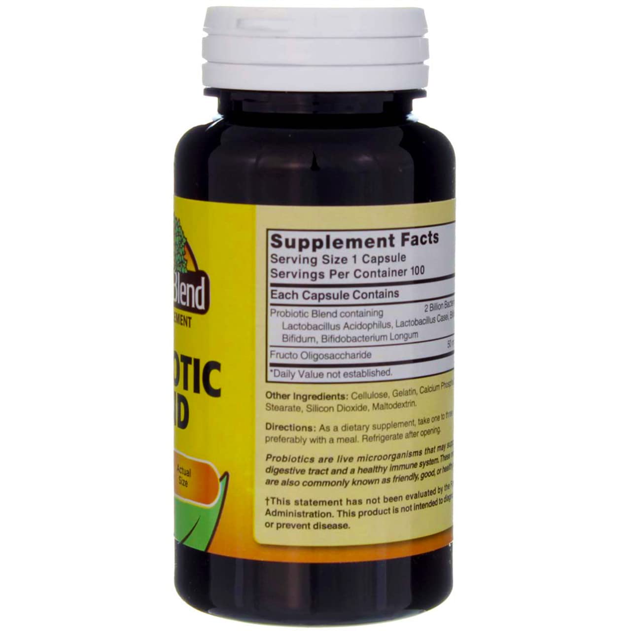 Nature's Blend Probiotic Blend Capsules 400