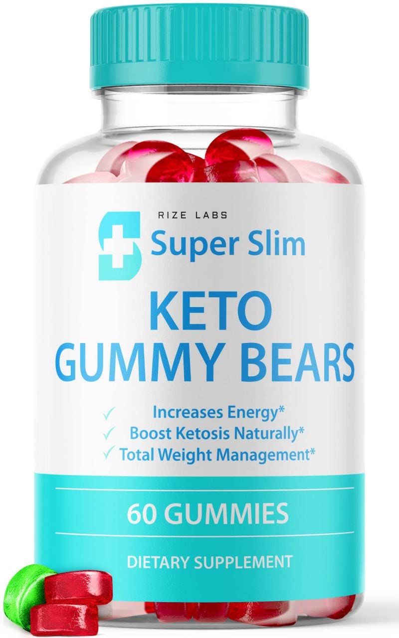 Rize Labs Super Slim Keto Gummy Bears, 60 Gummies