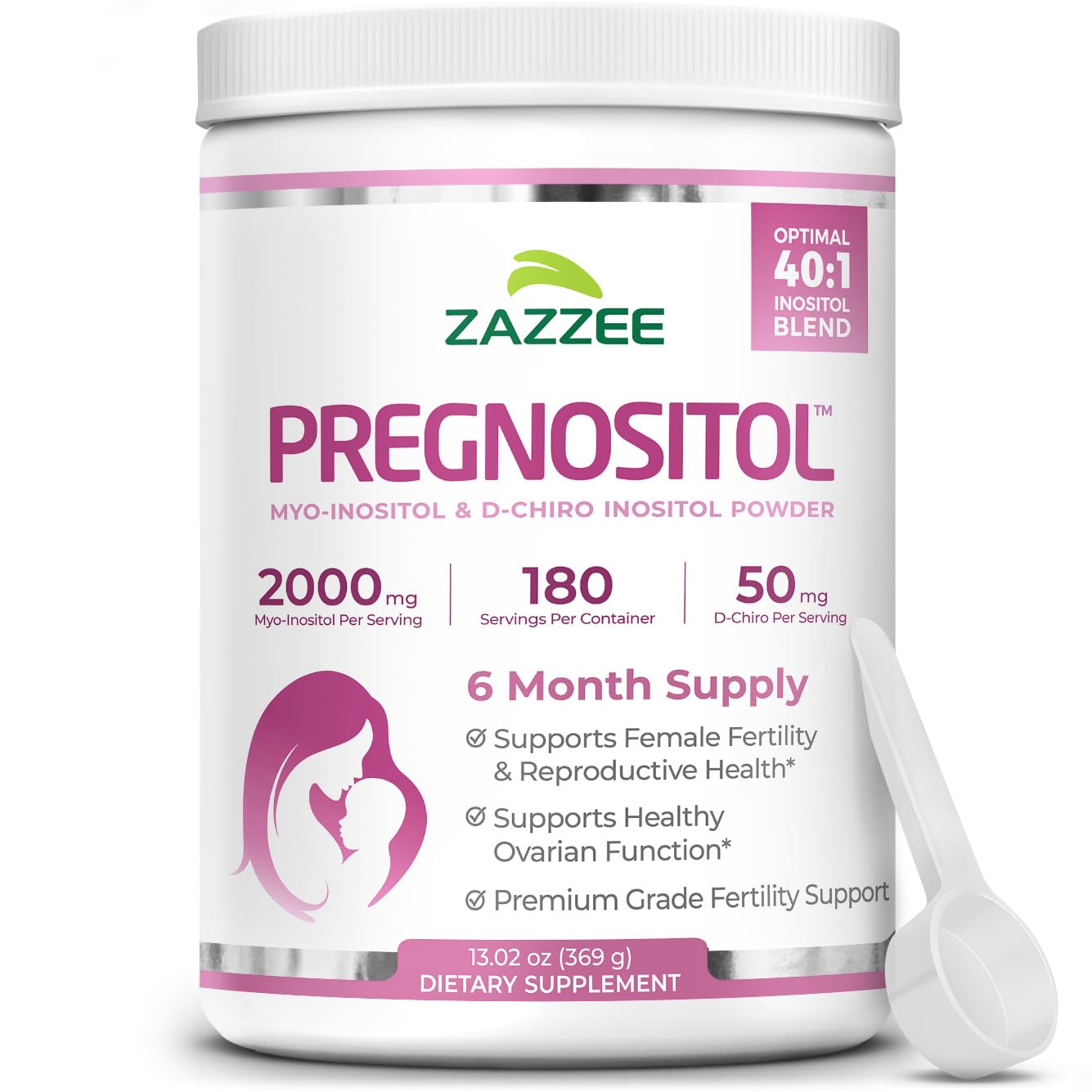 Zazzee PREGNOSITOL Powder, 16.62 oz
