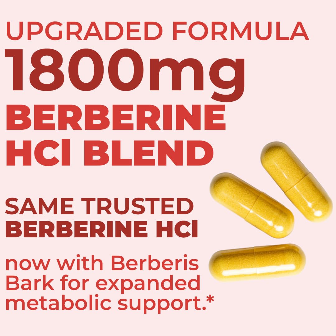 Vimerson Health Berberine Supplement 1800mg Capsule 90 Count