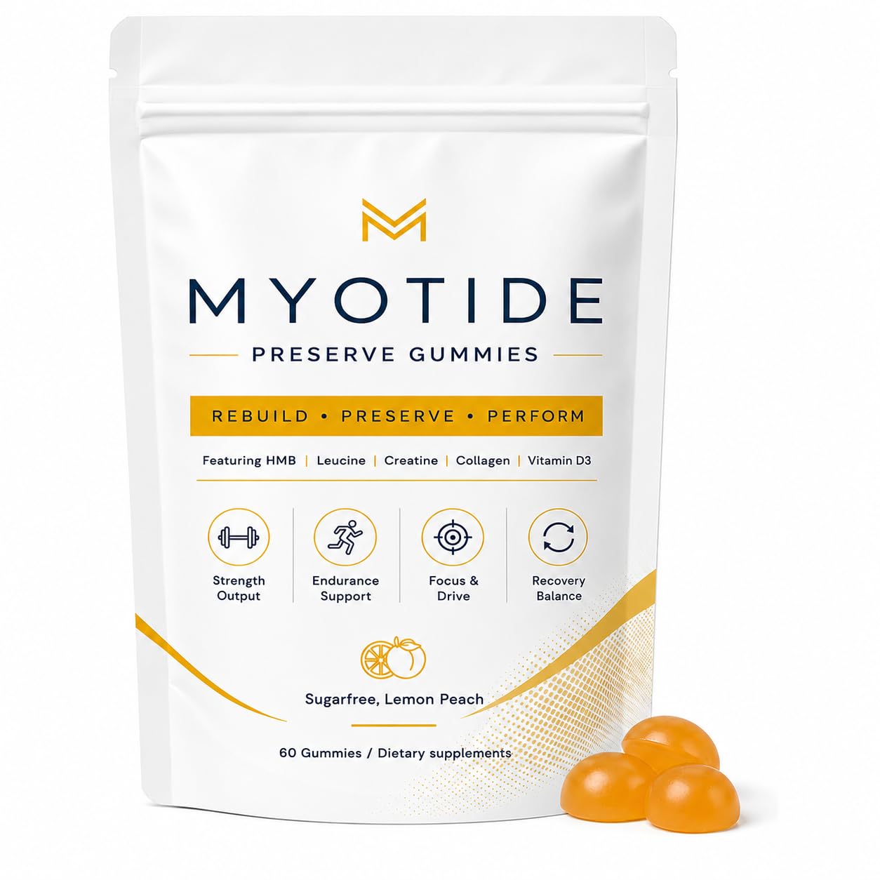 HILUCID Myotide Gummies 60 Count