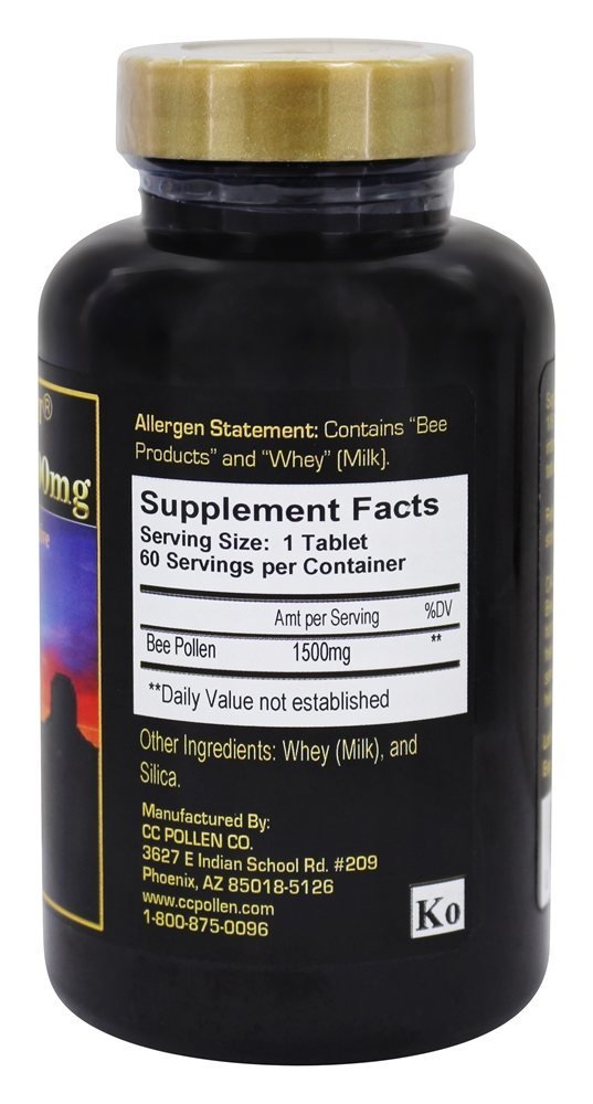 CC Pollen Pollenergy 1500mg Chewables 60