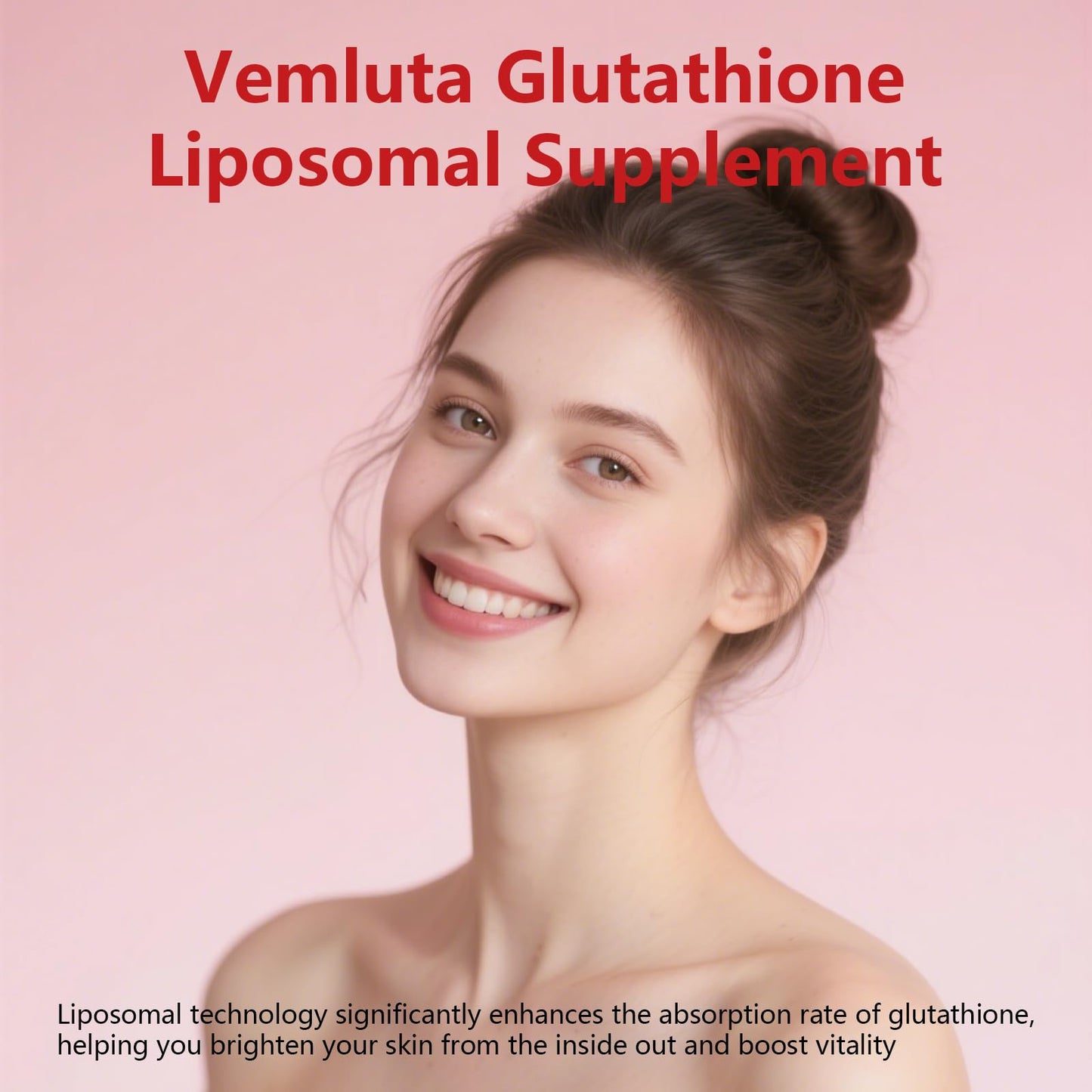Vemluta Liposomal Glutathione Gummies, 60 Count