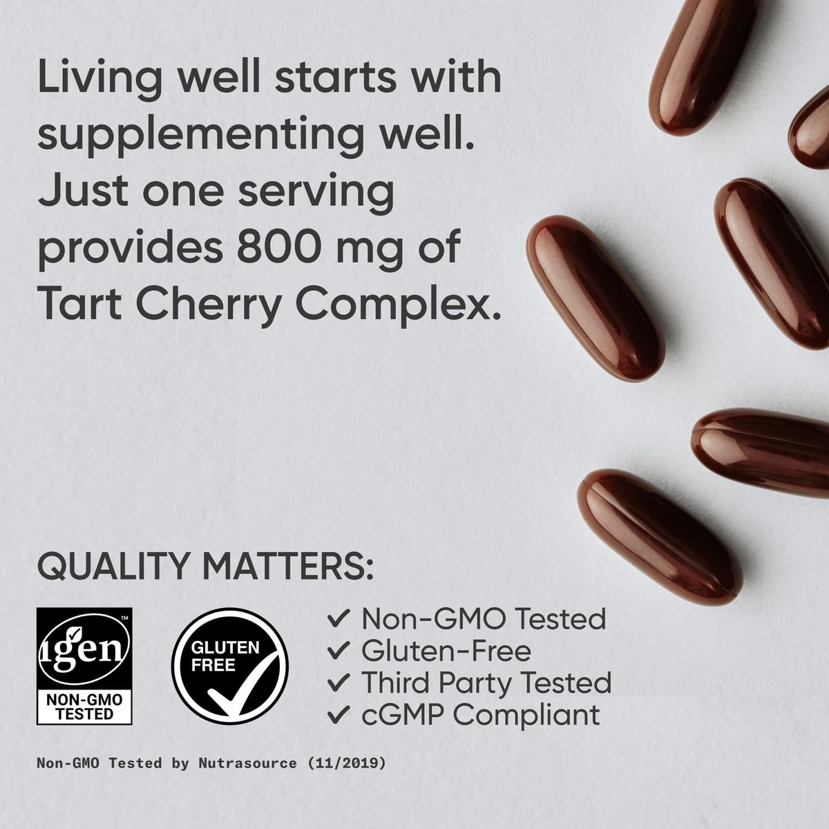 Sports Research Tart Cherry Softgels 60 Count