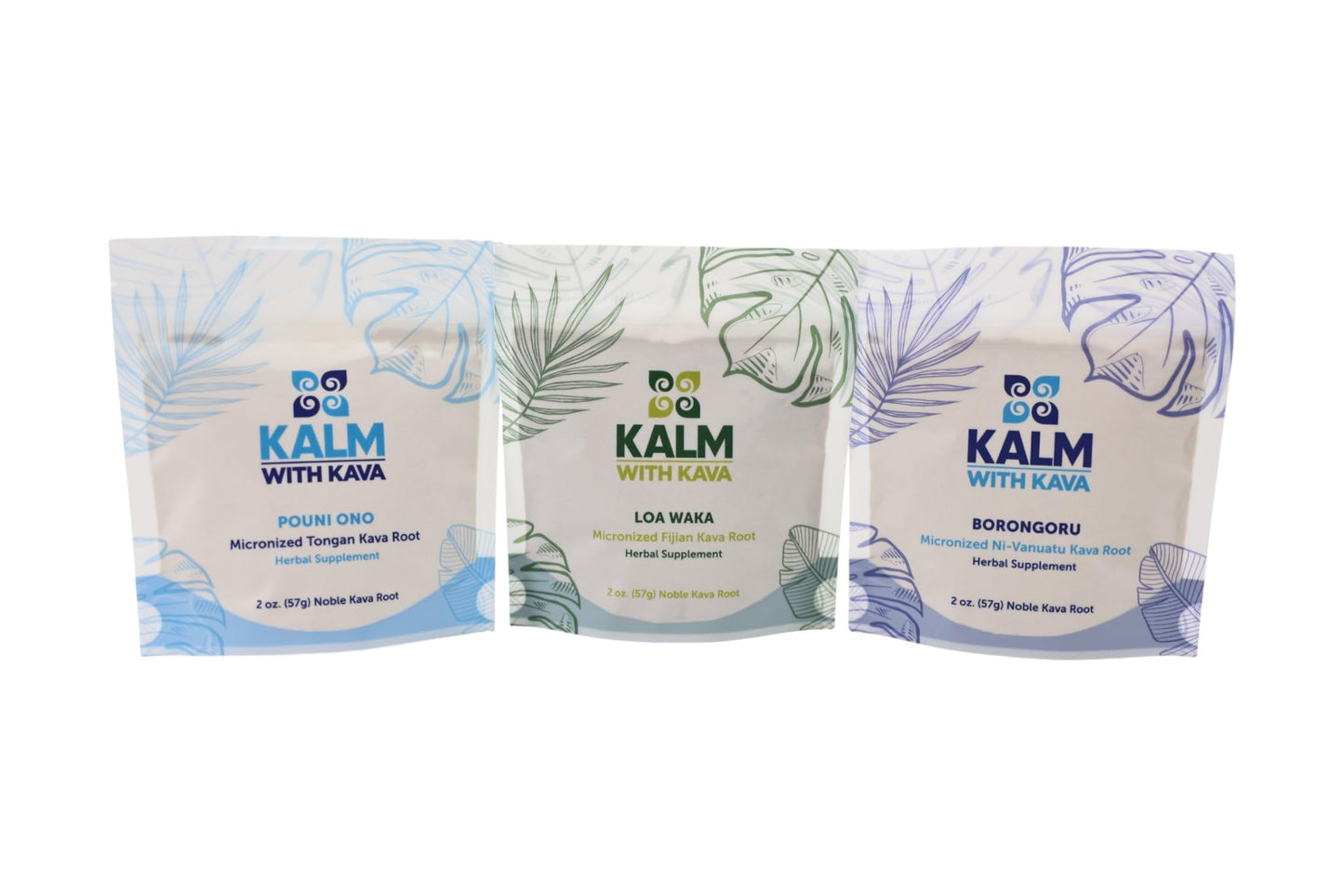 KALM Quick Micronized Kava Sampler Powders 4 oz