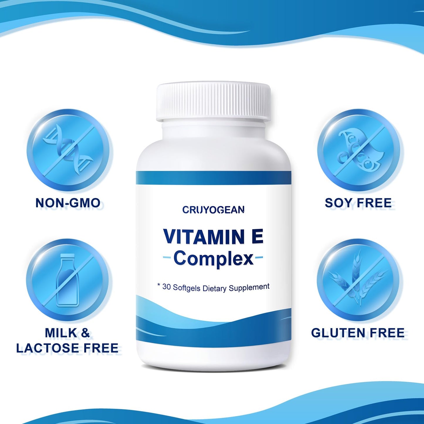 Generic Vitamin E Softgels 30 Count