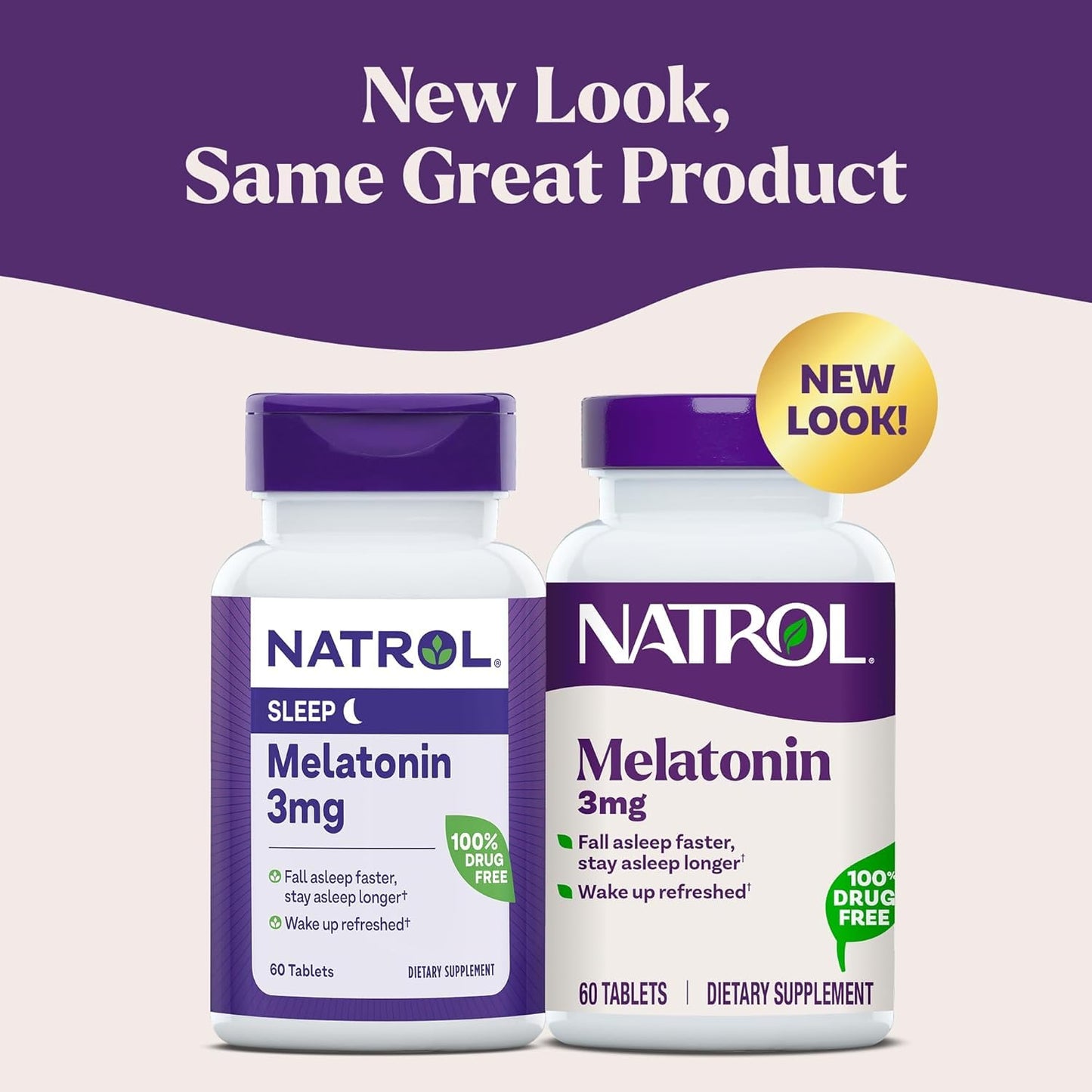 Natrol Melatonin 3 mg Tablet 60 Tablets