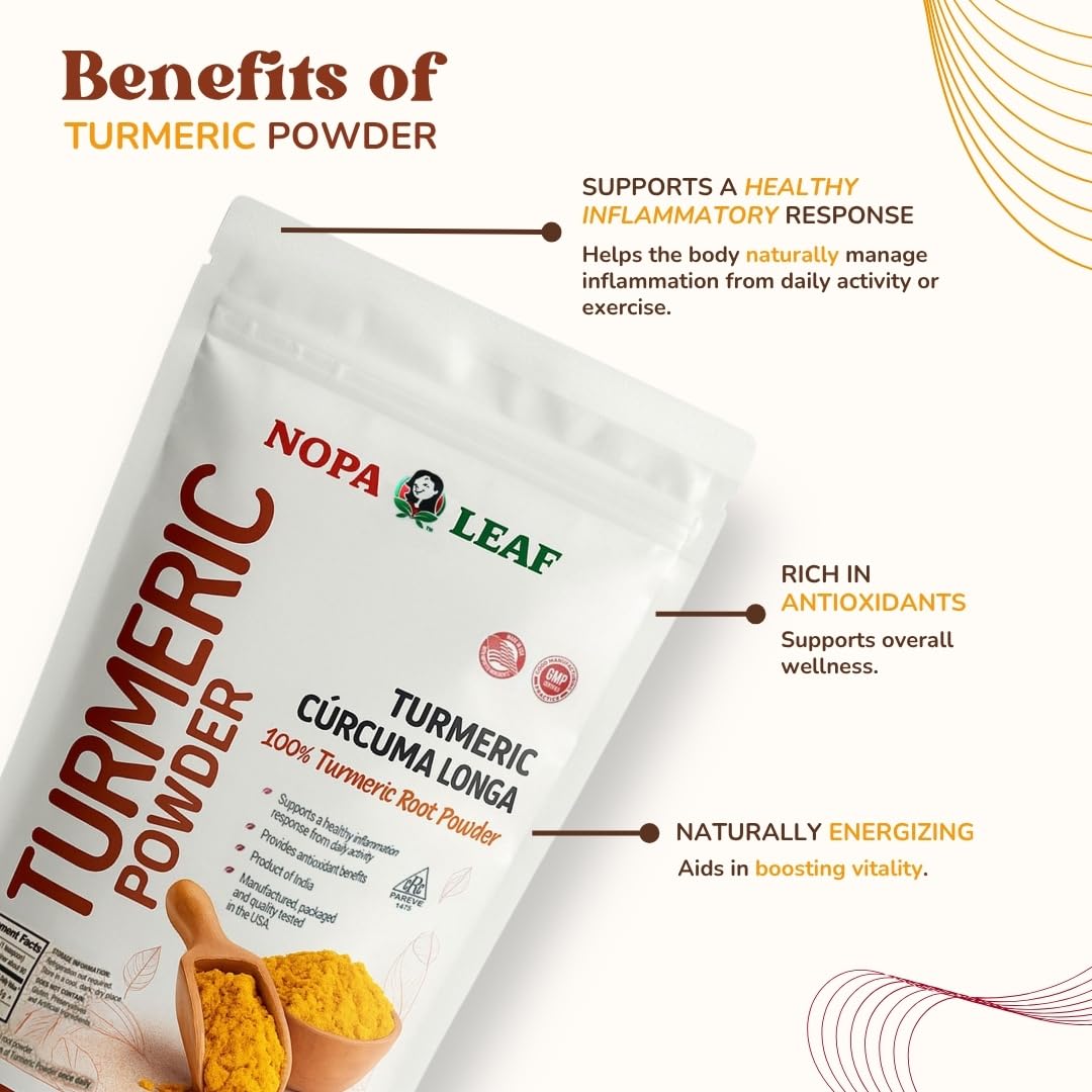 Nopalina NOPA Leaf Turmeric Powder 16 oz