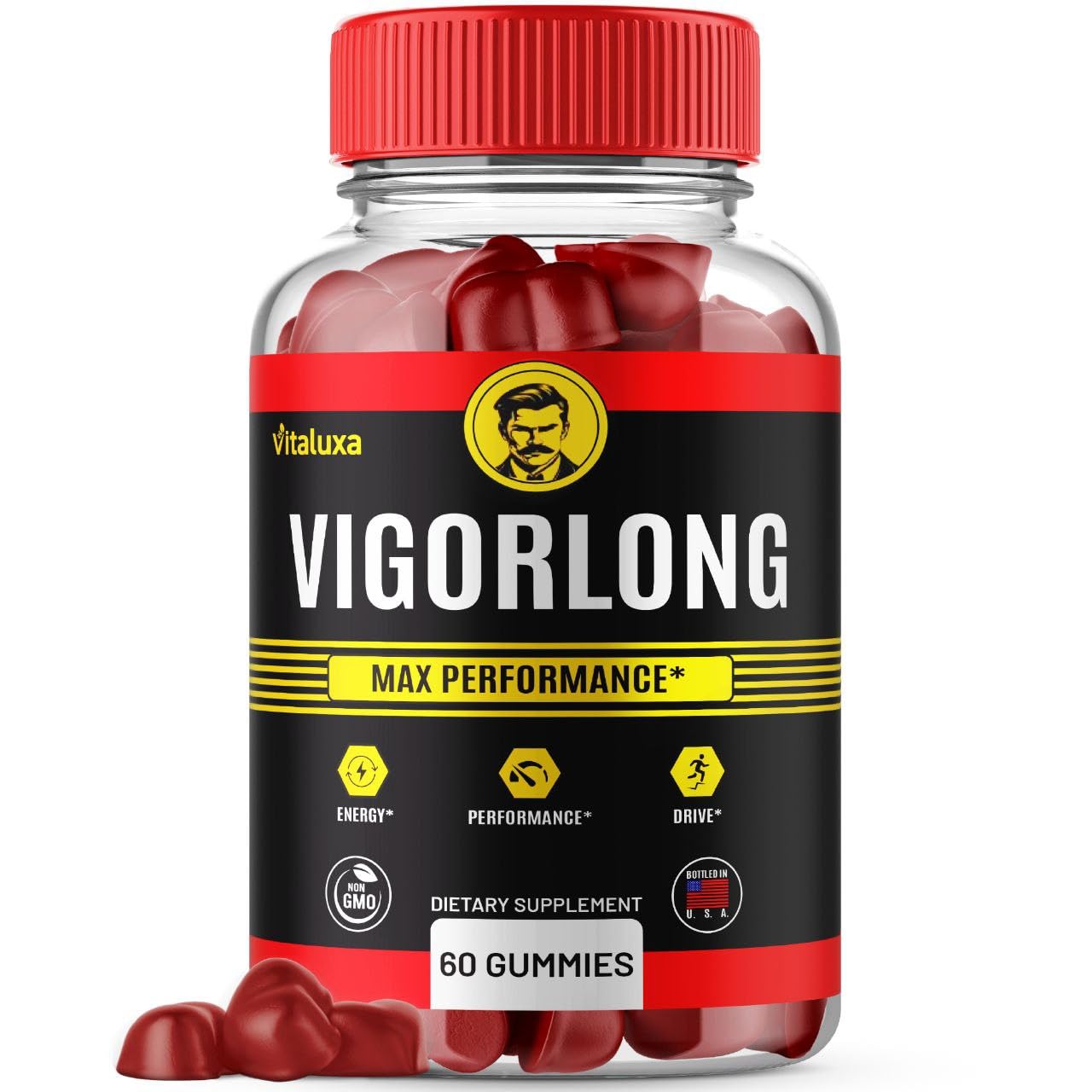 Vitaluxa Vigorlong Gummies 60 Count