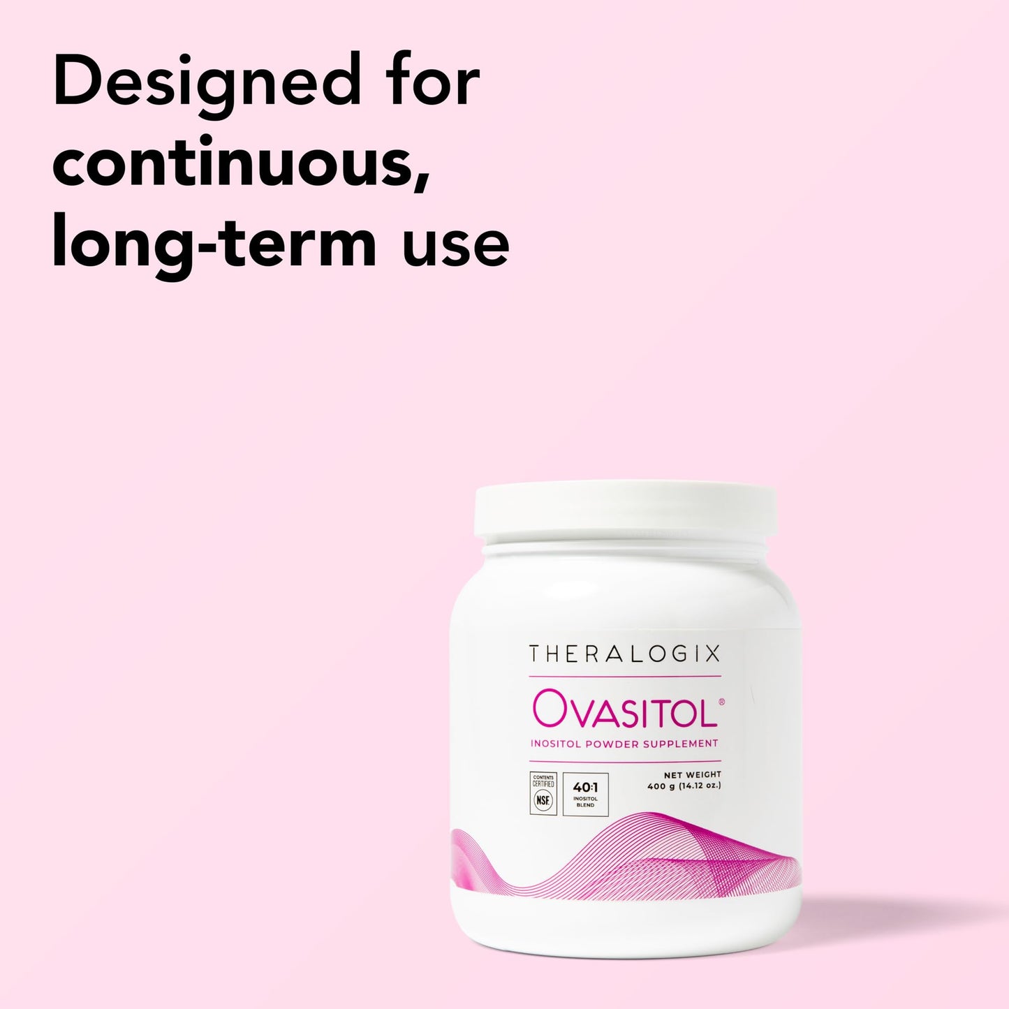 Theralogix Ovasitol Inositol Powder 7.05 oz