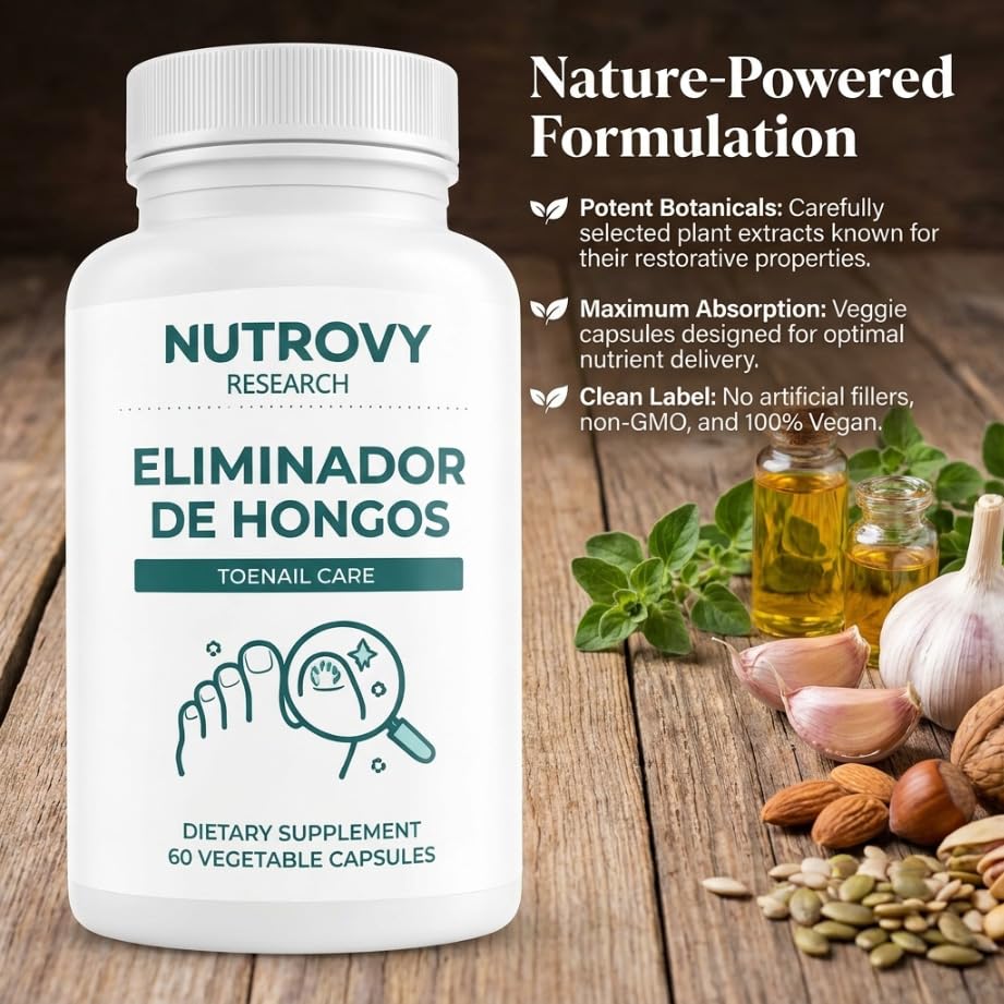 Vitalleap Nutrovy Eliminador De Hongos Softgels, 60 Count