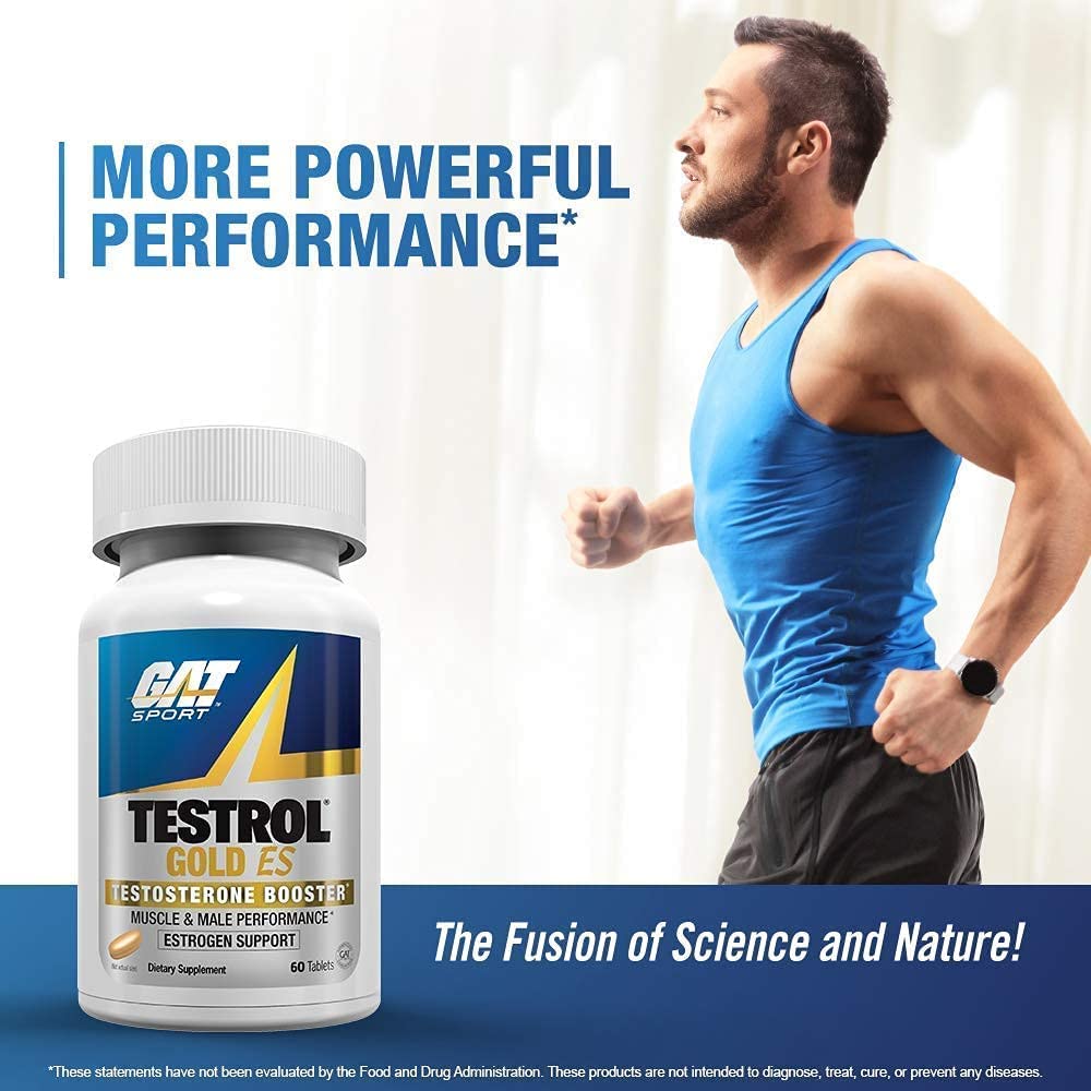 GAT SPORT Testrol Gold ES Tablets, 60 Count