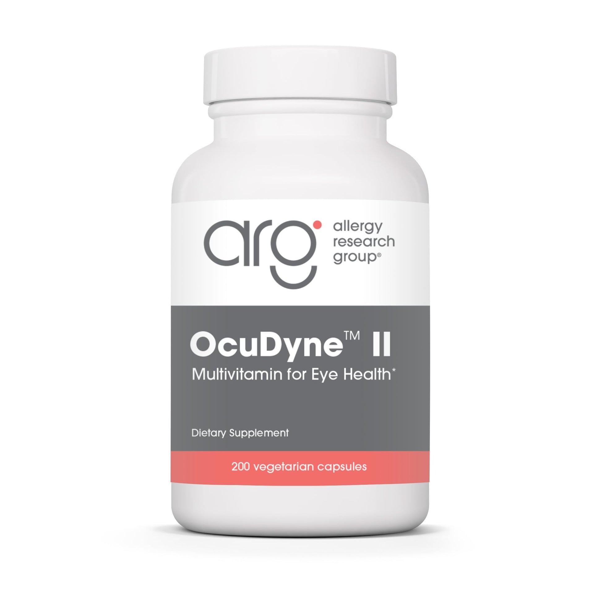 Allergy Research Group OcuDyne II Eye Health Supplement Capsules, 200 Capsules