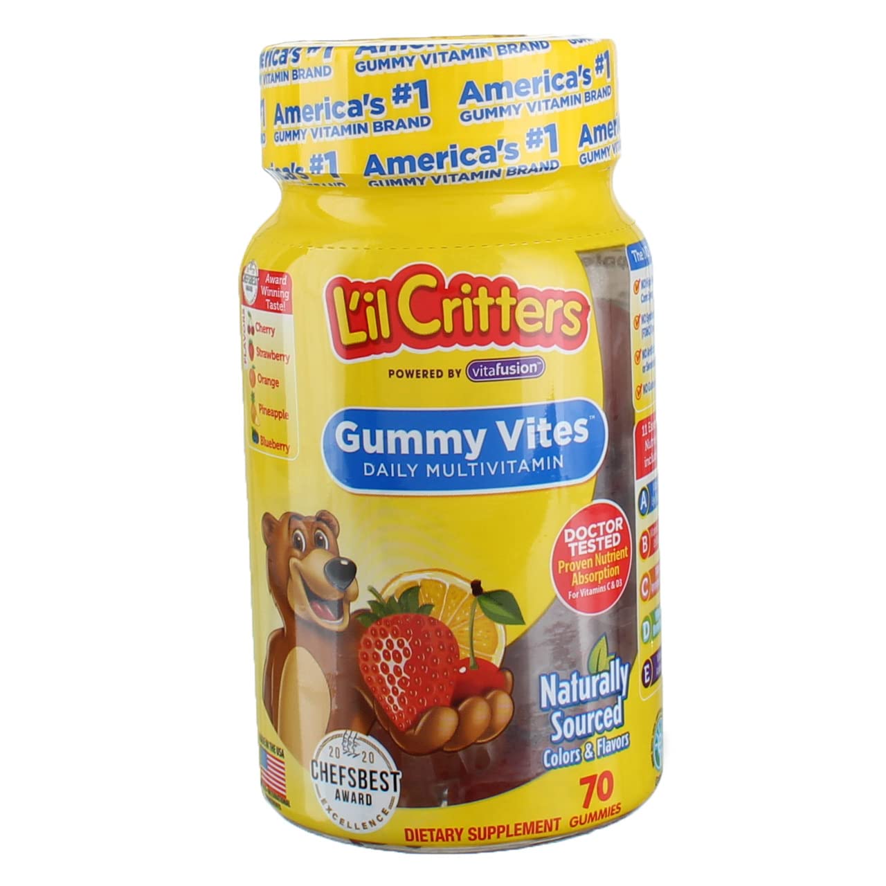 Lil Critters Gummy Vites 70 Count