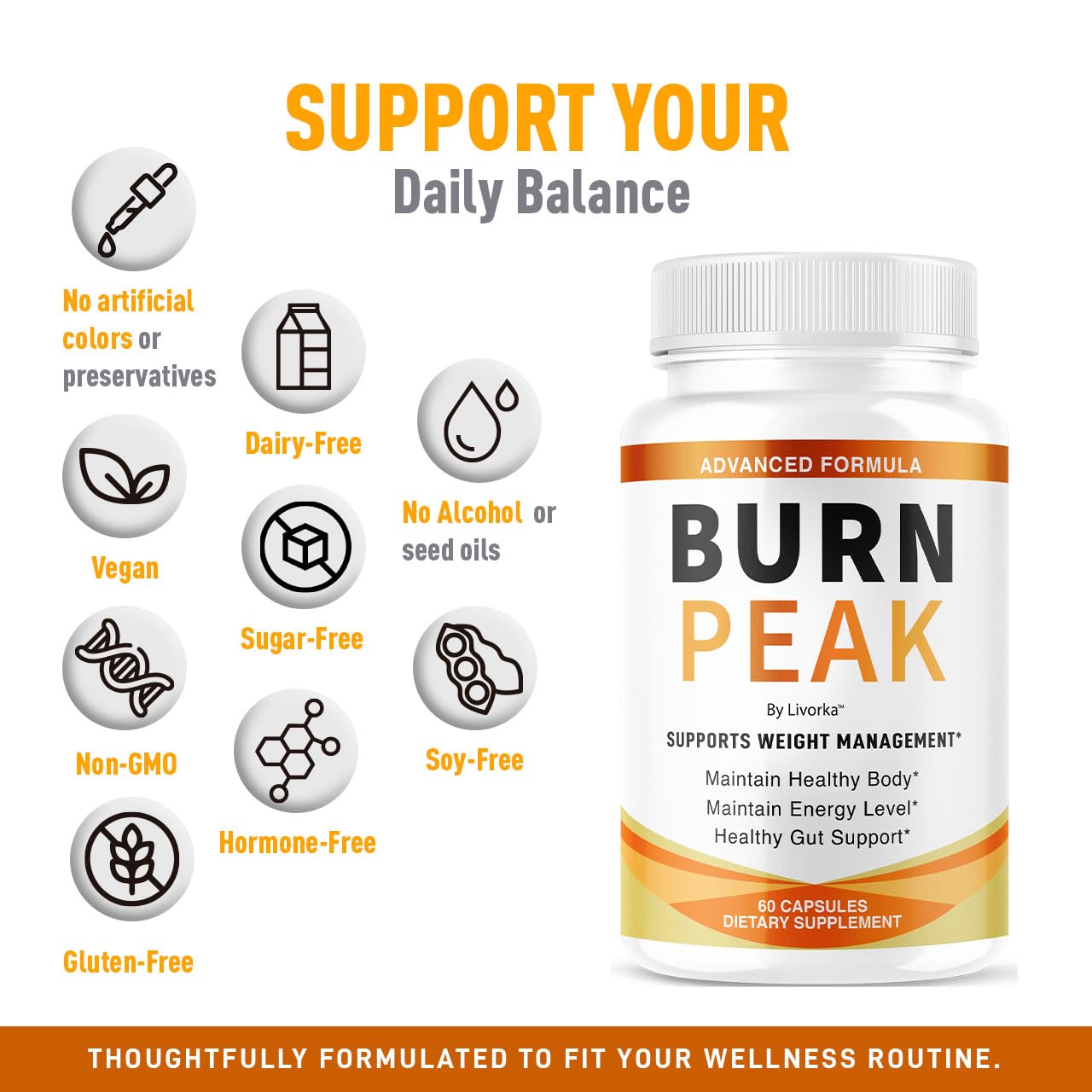 pharmagetics Burn Peak Capsules 120 Capsules