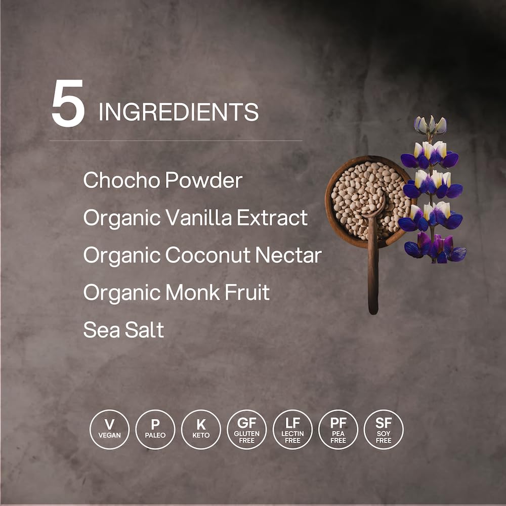 Mikuna Plant Protein Powder, Vanilla, 8 Servings