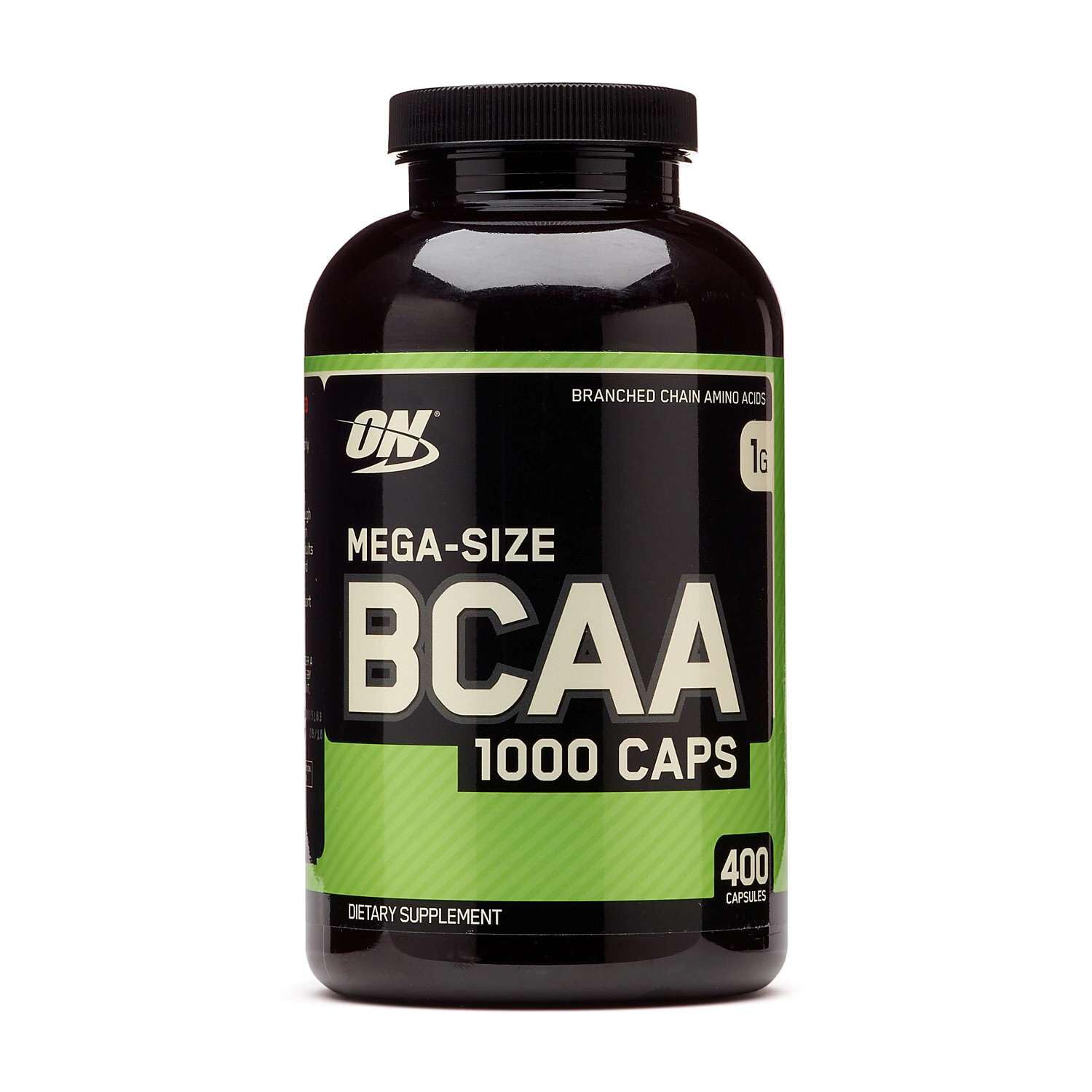 Optimum Nutrition Mega-Size BCAA 1000 Capsules, 400 Count