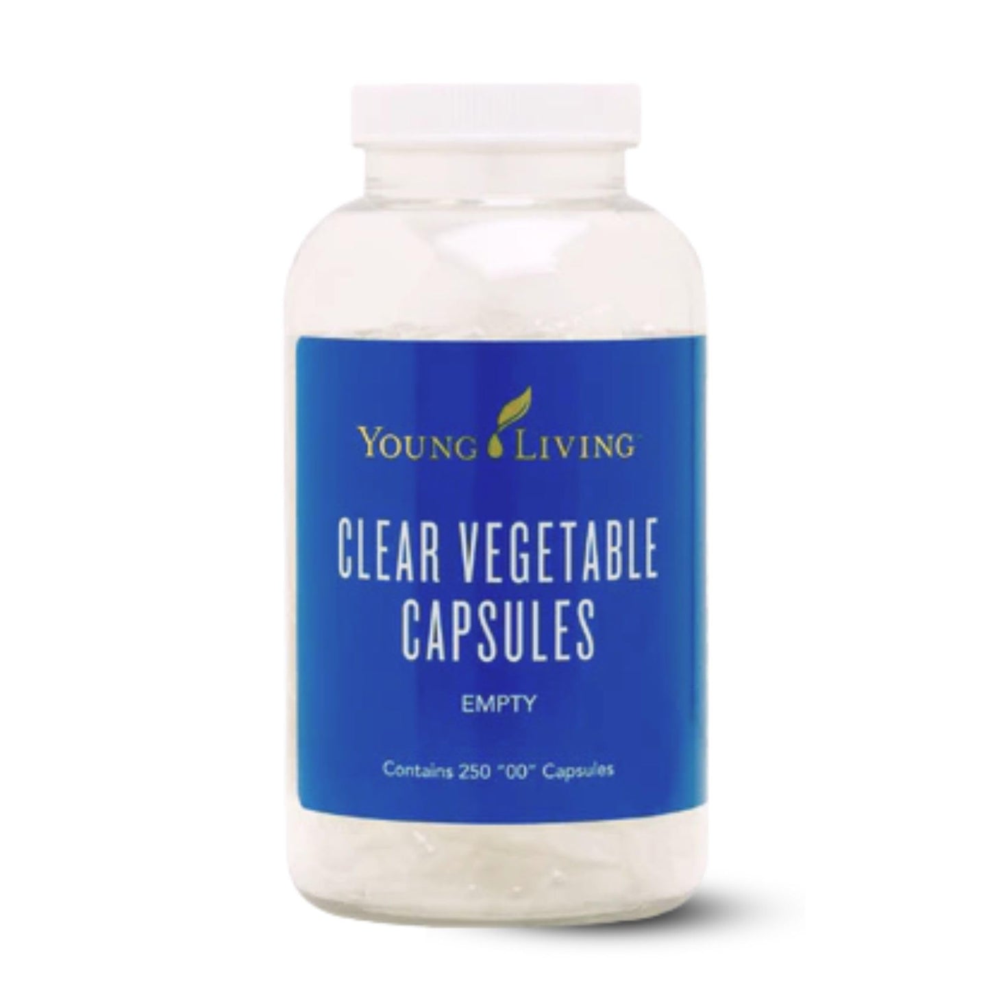 Young Living Clear Vegetable Capsules 120 Capsules