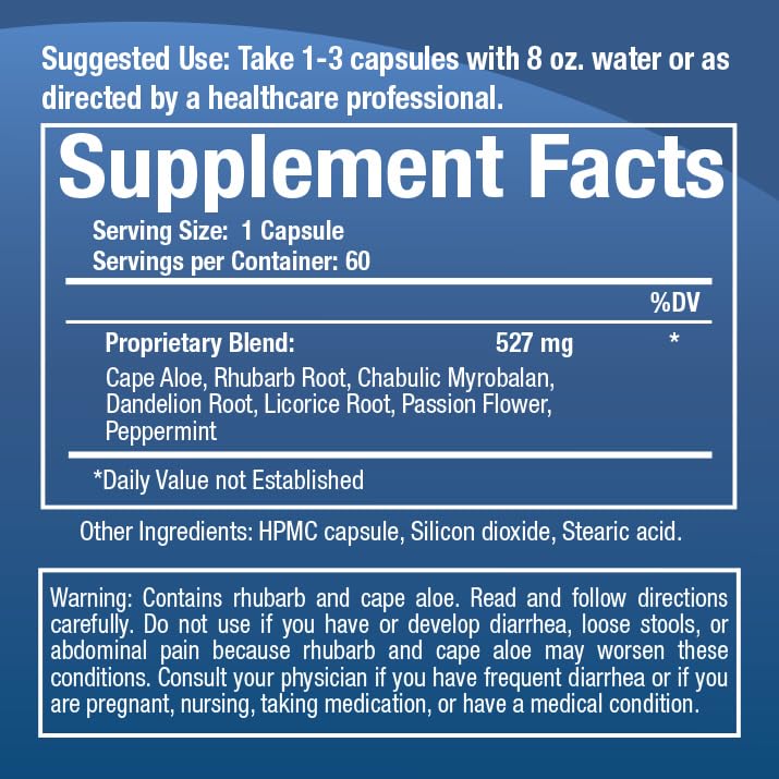 Colostrum-LD GastroDefense Overnight Cleanse Capsules 60 Count
