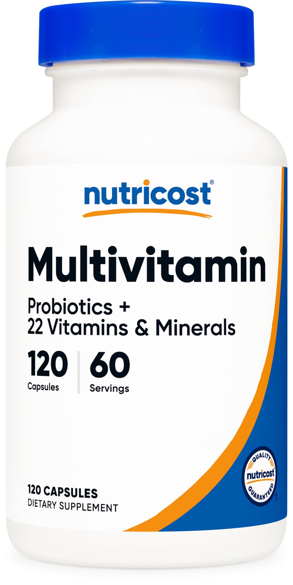 Nutricost Multivitamin with Probiotics Capsule 120 Count