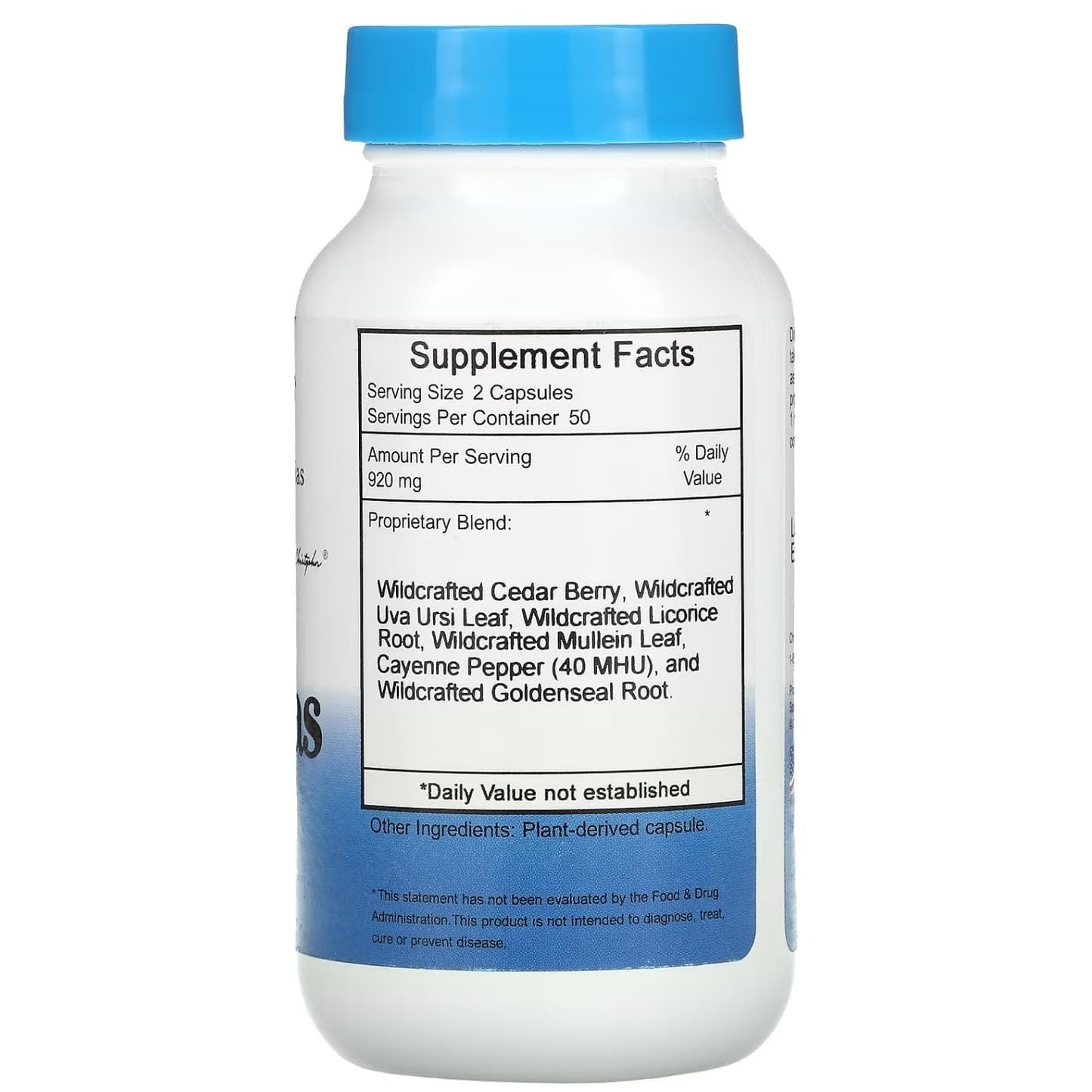 Christopher's Original Formulas Pancreas Formula Capsule 1