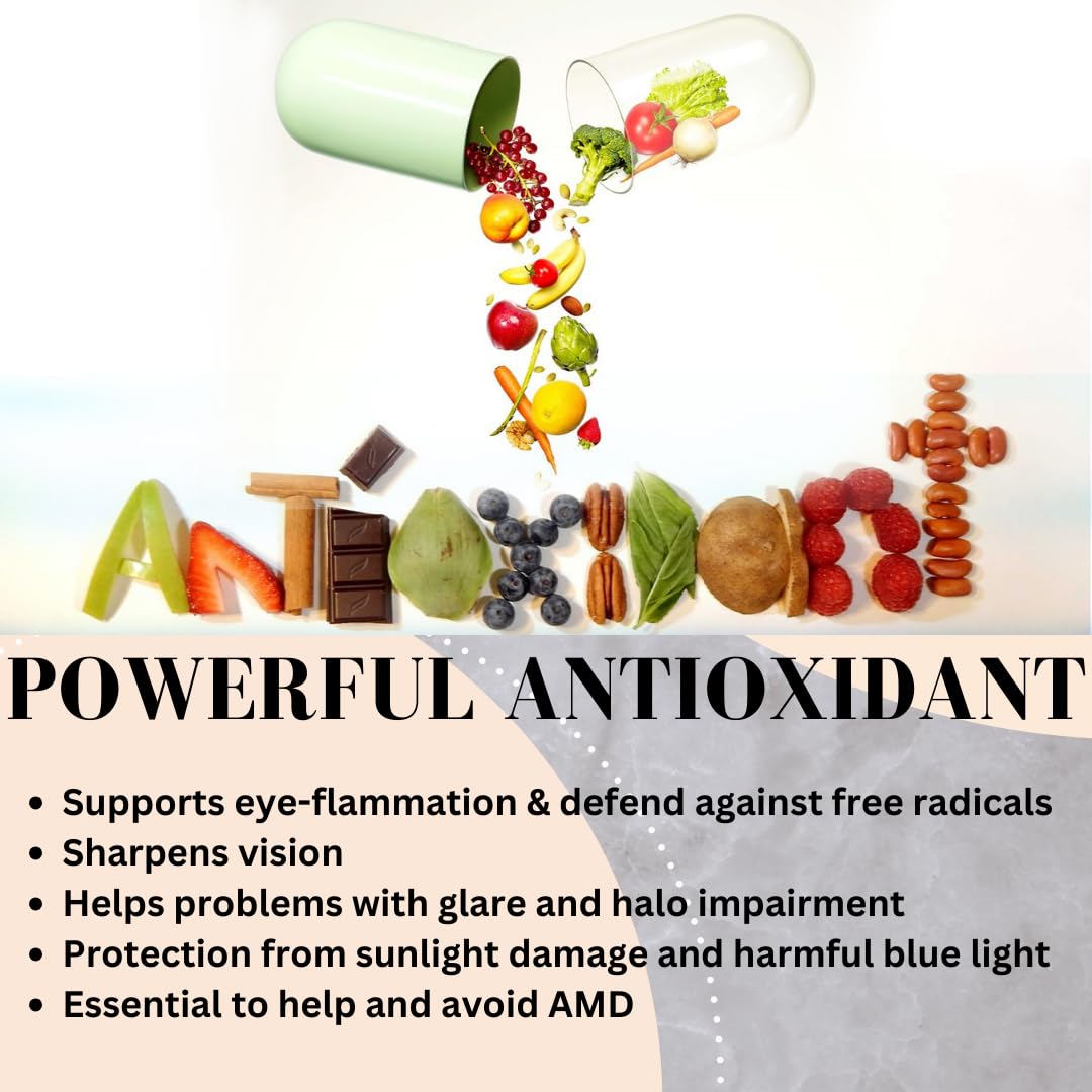 Research Labs Eye Vitamins Enhanced Absorption AREDS 2 Plus Formula Capsules 120