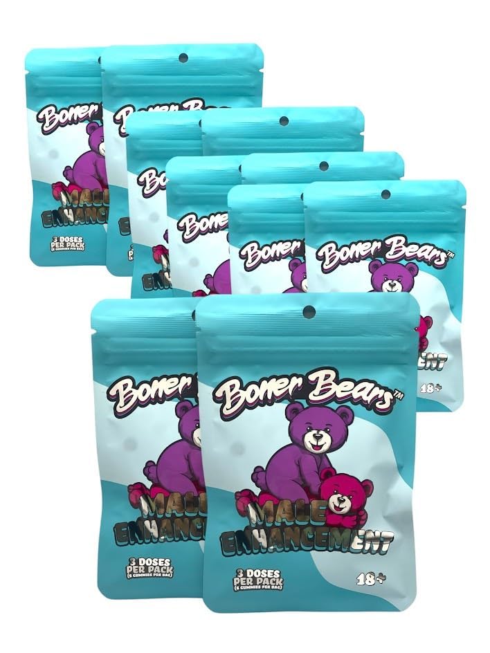 Boner Bears Elite Test Gummies for Men, Gummy, 30 Count