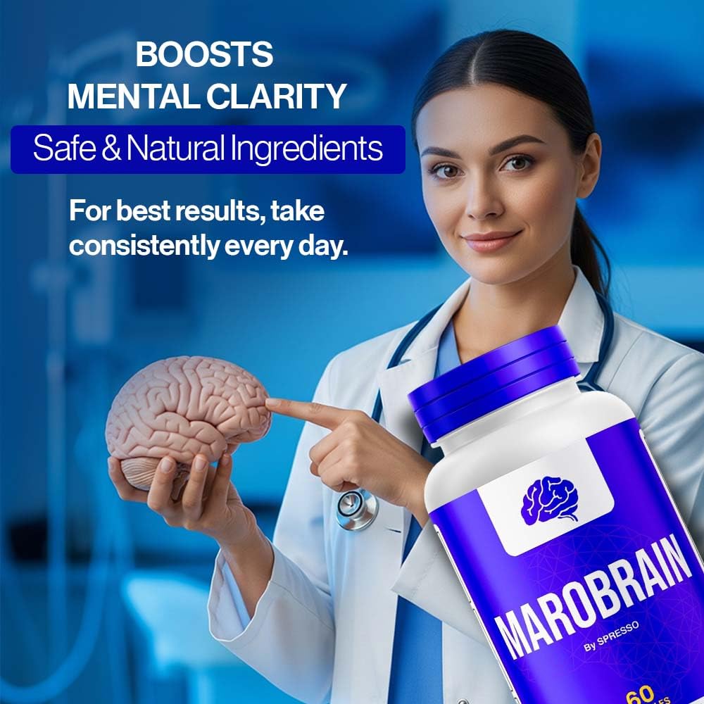 SPRESSO Marobrain Capsules, 300 Capsules