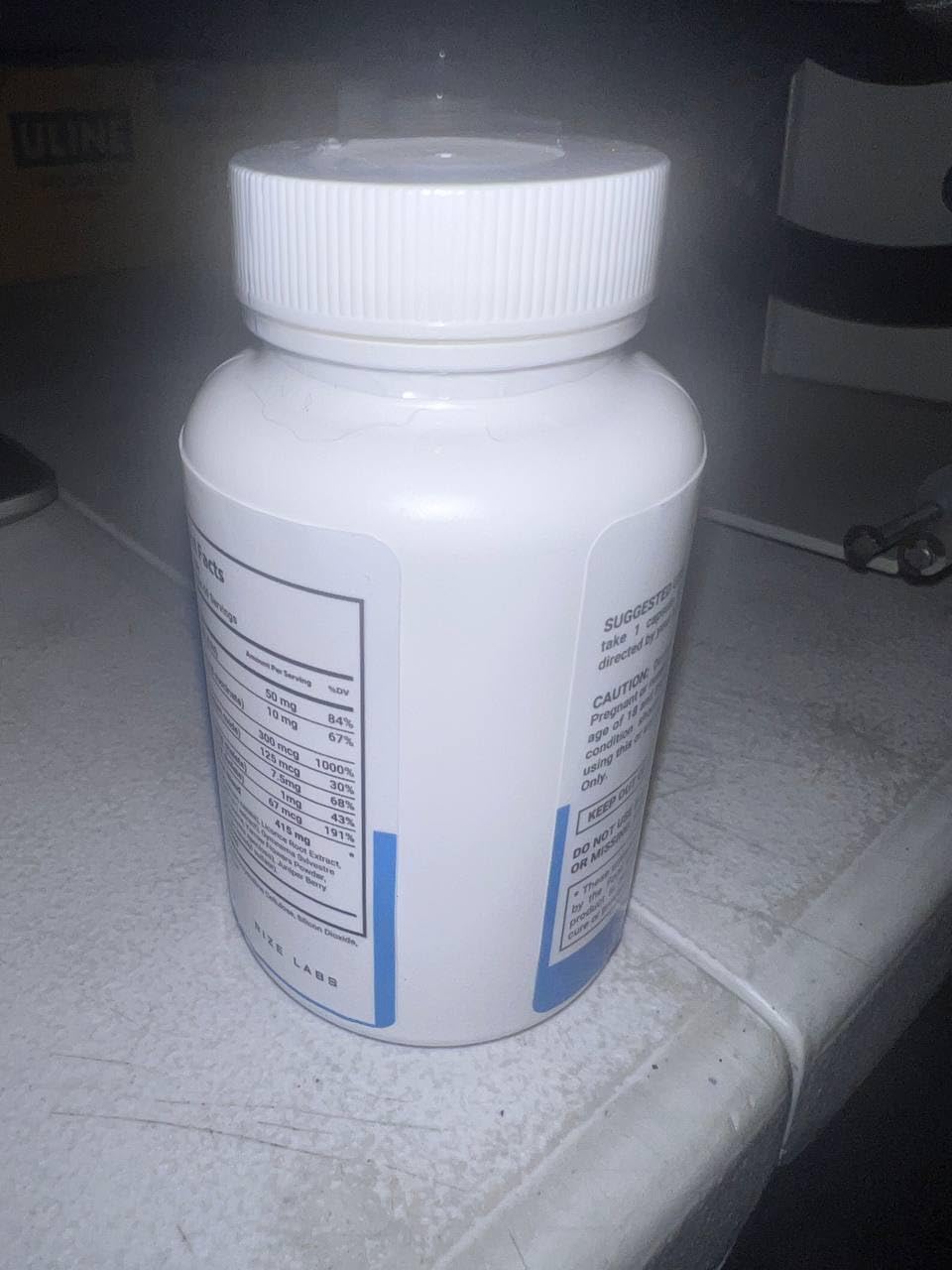 rize labs Glucotrust Supplement 120 Capsules