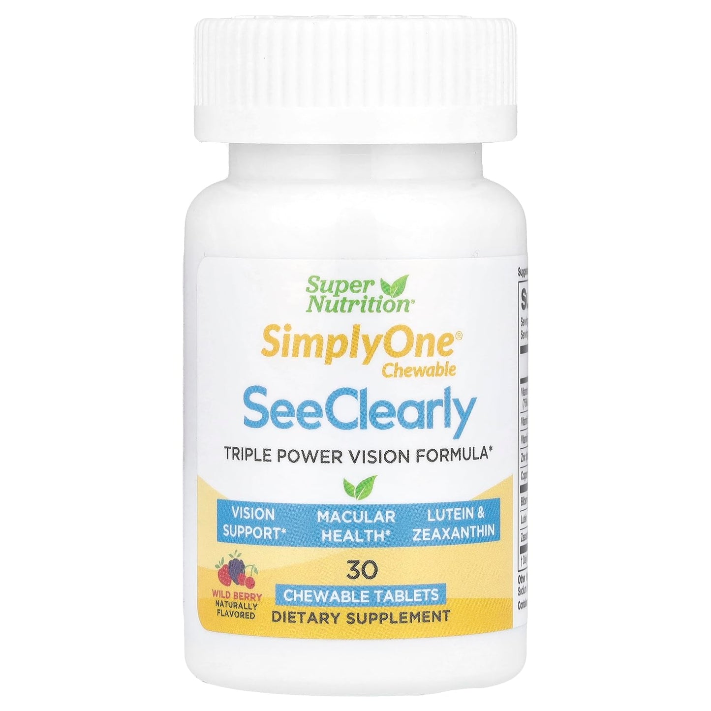 SuperNutrition SimplyOne See Clearly One/Day Tablet 30 Tablets