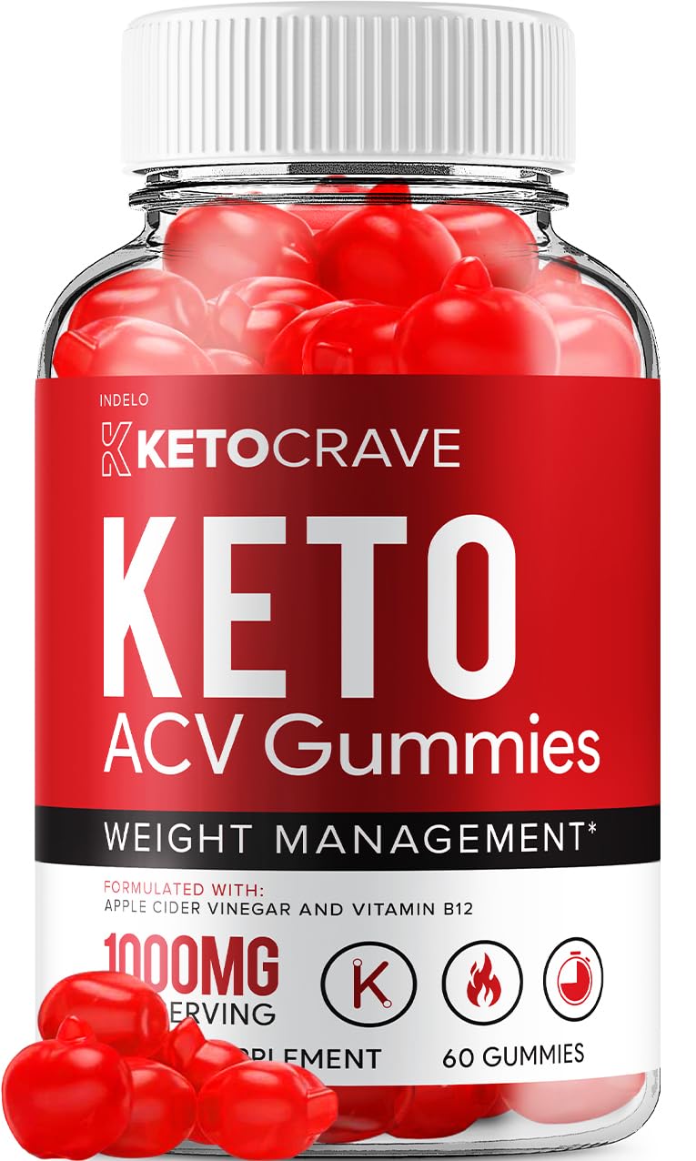 Indelo Crave Keto ACV Gummies Gummy 60 Count