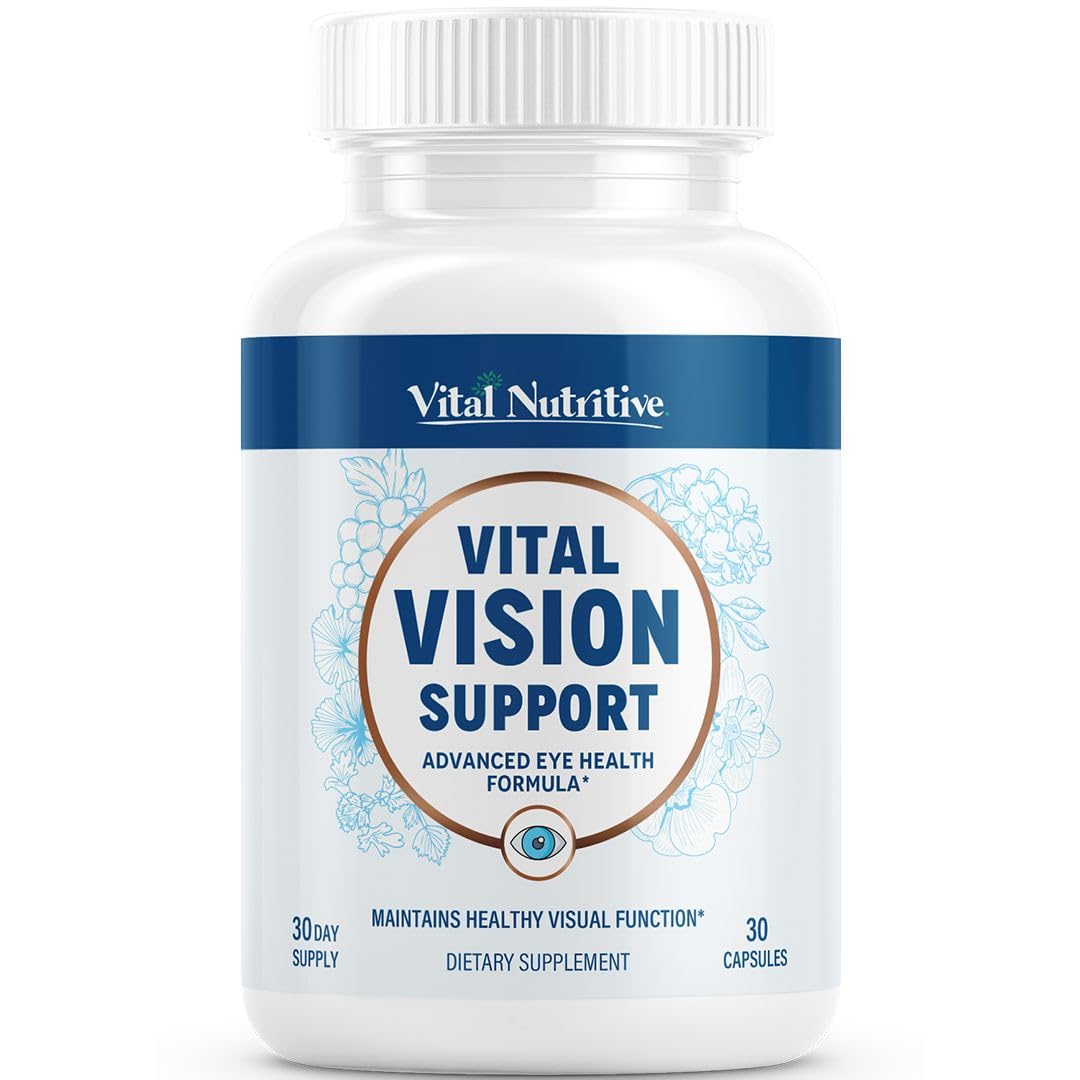 VITAL NUTRITIVE Vital Vision Support Eye Health Capsule 30 Count
