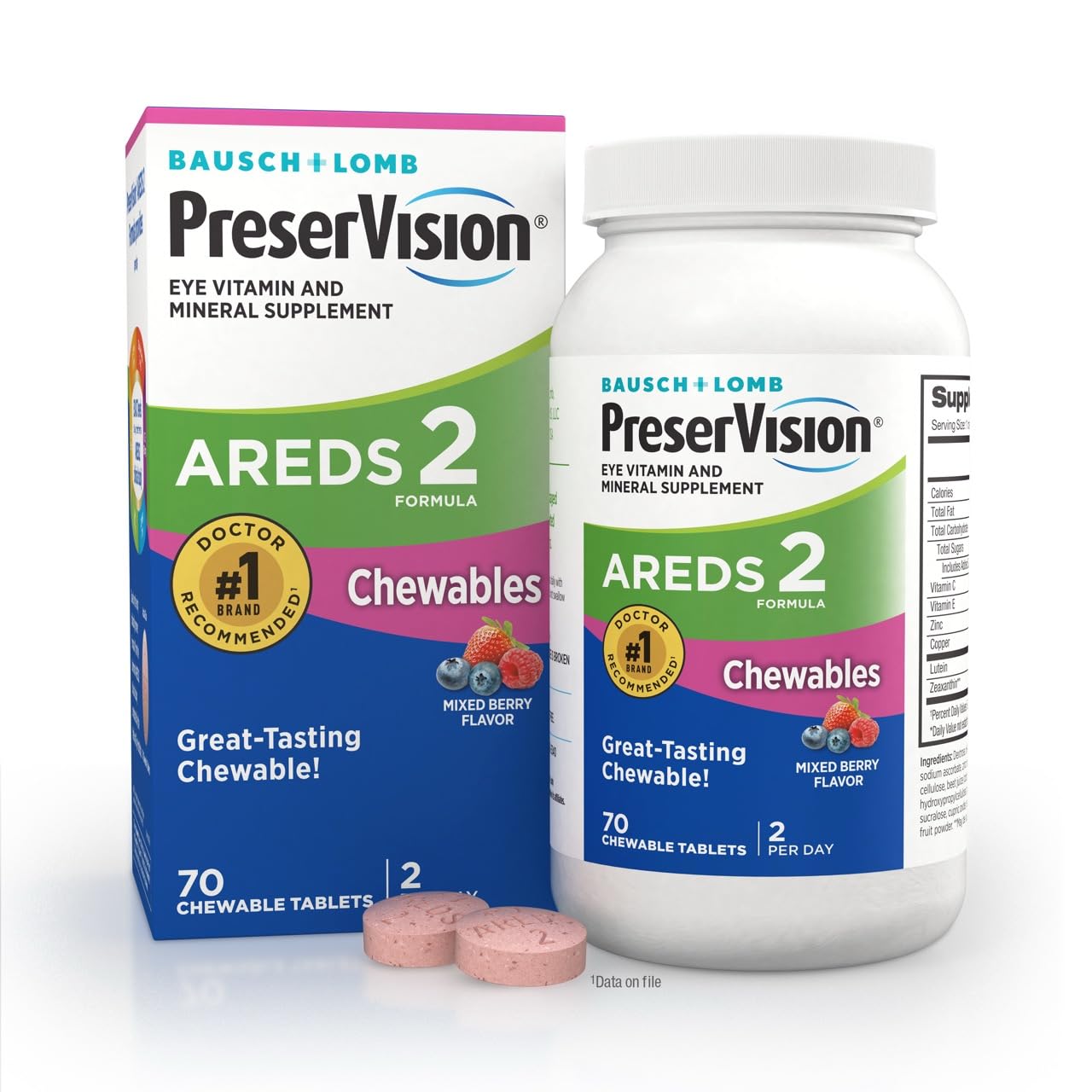 PreserVision AREDS 2 Eye Vitamins Capsule 70 Count