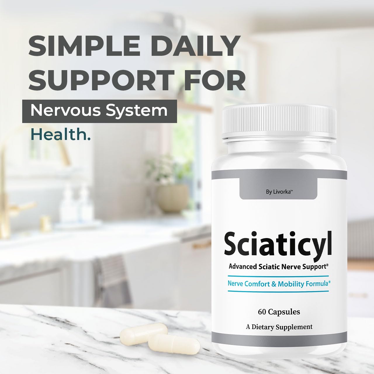 LIVORKA Sciaticyl Capsules 300 Capsules