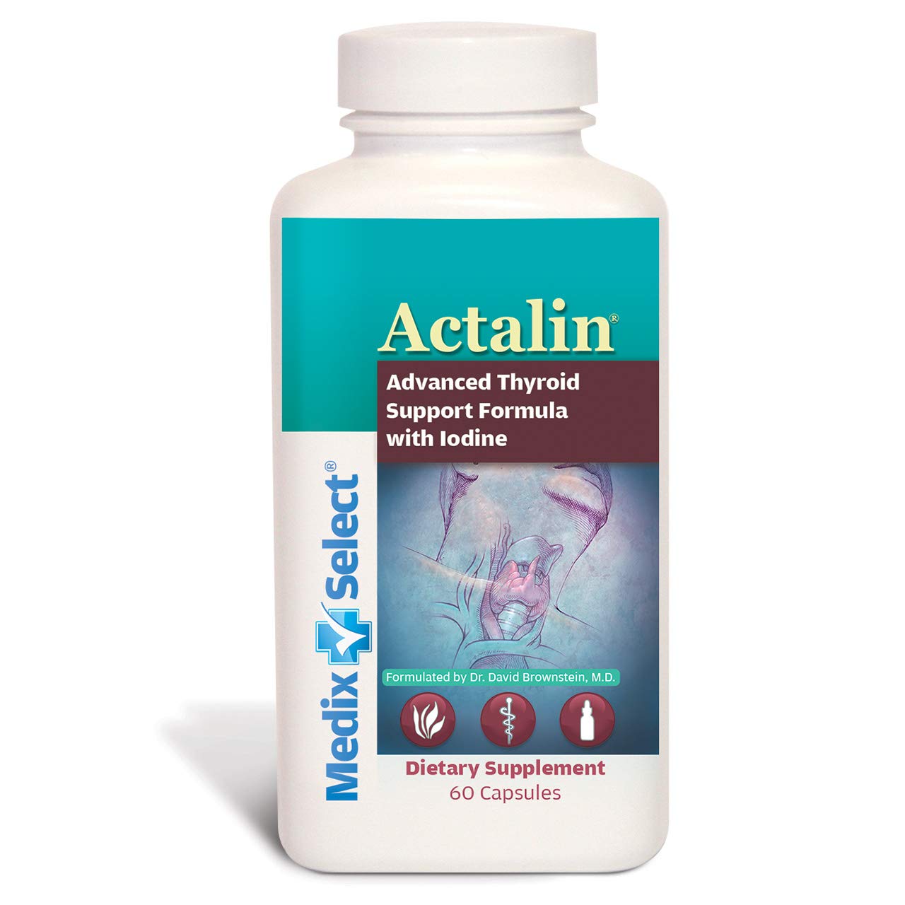 Medix Select Actalin Thyroid Supplement Capsule 60 Count