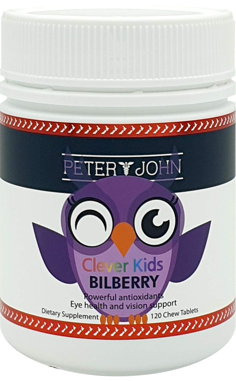 HEALTHFARM Kids Vision Support Bilberry Tablets 3 Pack