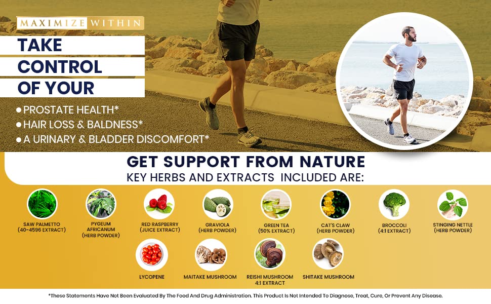Maximum Slim Advanced Prostate Complex Capsules 60 Count