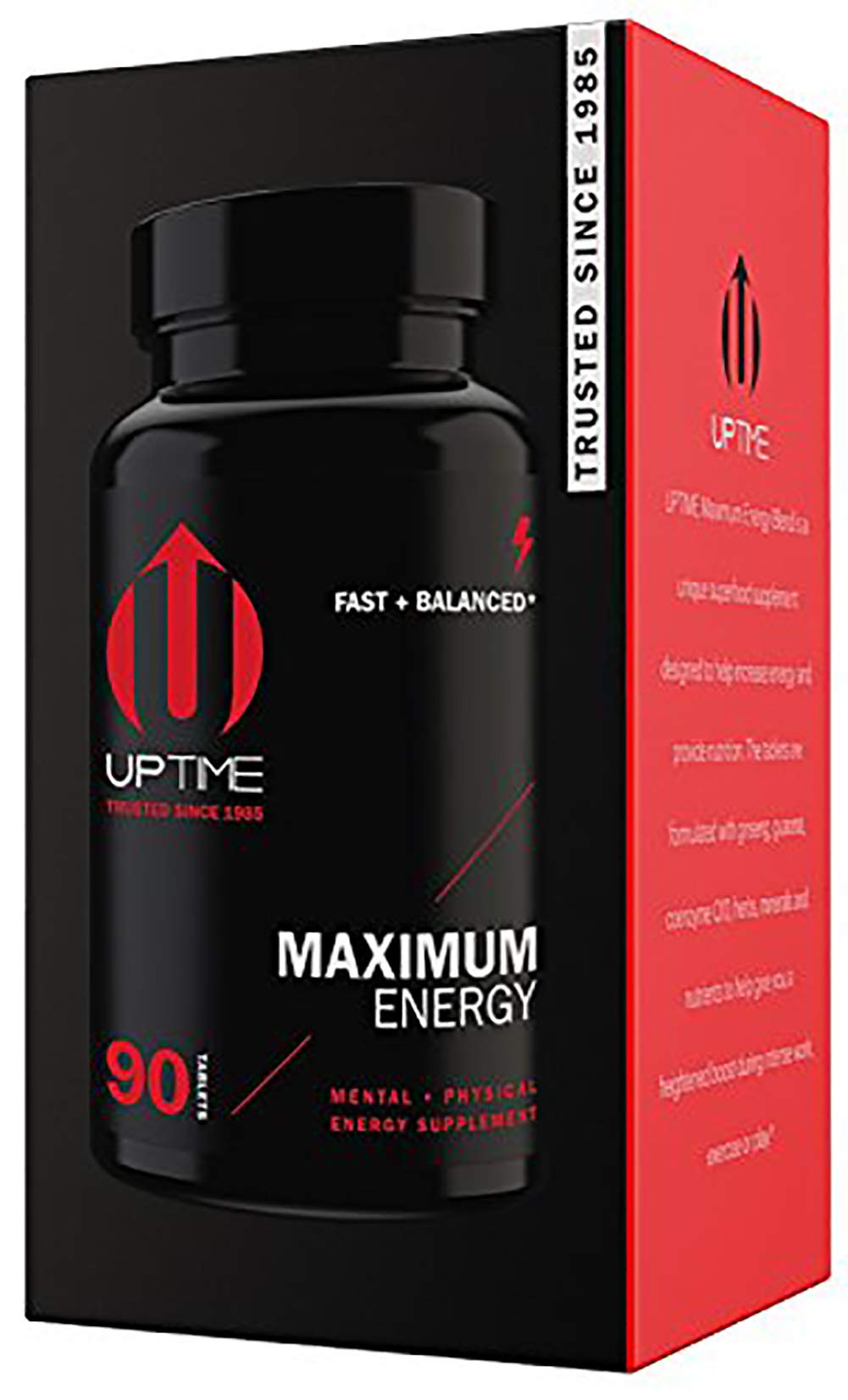 UPTIME Maximum Energy Tablets 90 Count