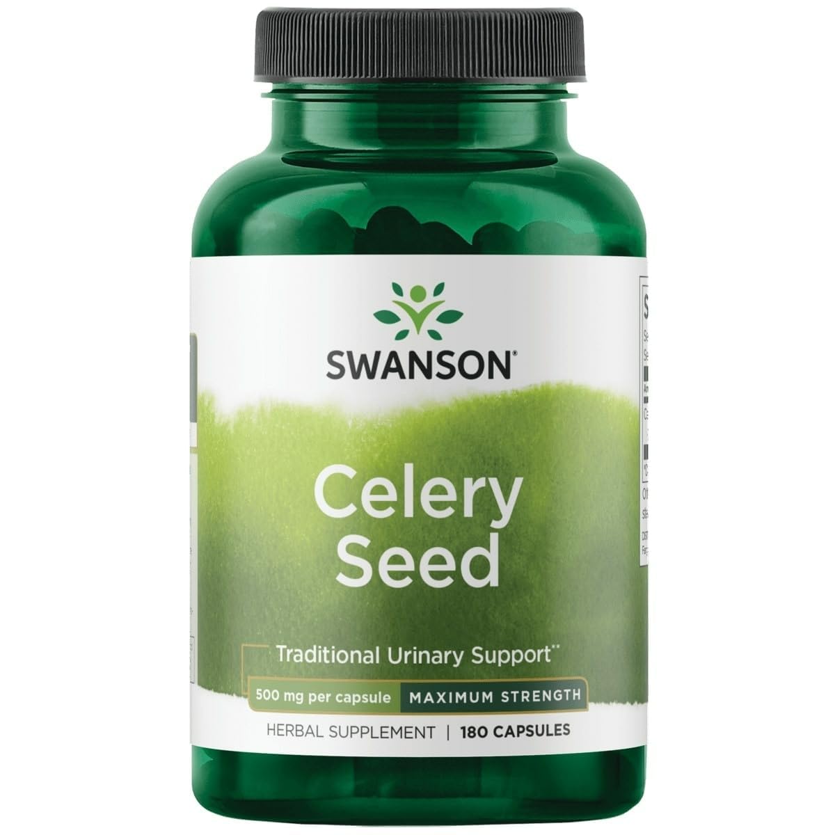 Swanson Celery Seed Maximum Strength Antioxidant Support 500 mg, 180 Capsules