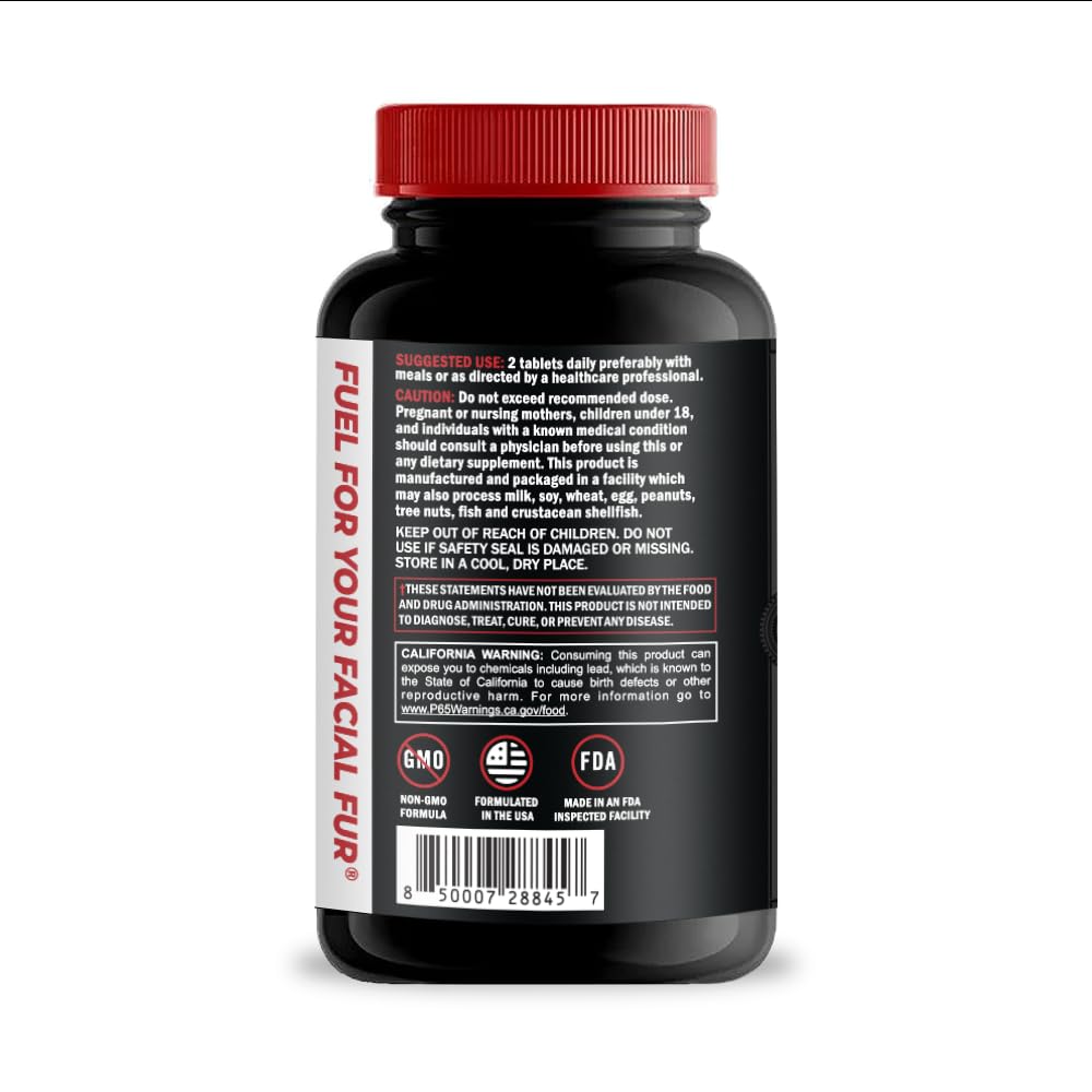 Beard Octane Beard Fuel Tablets 60
