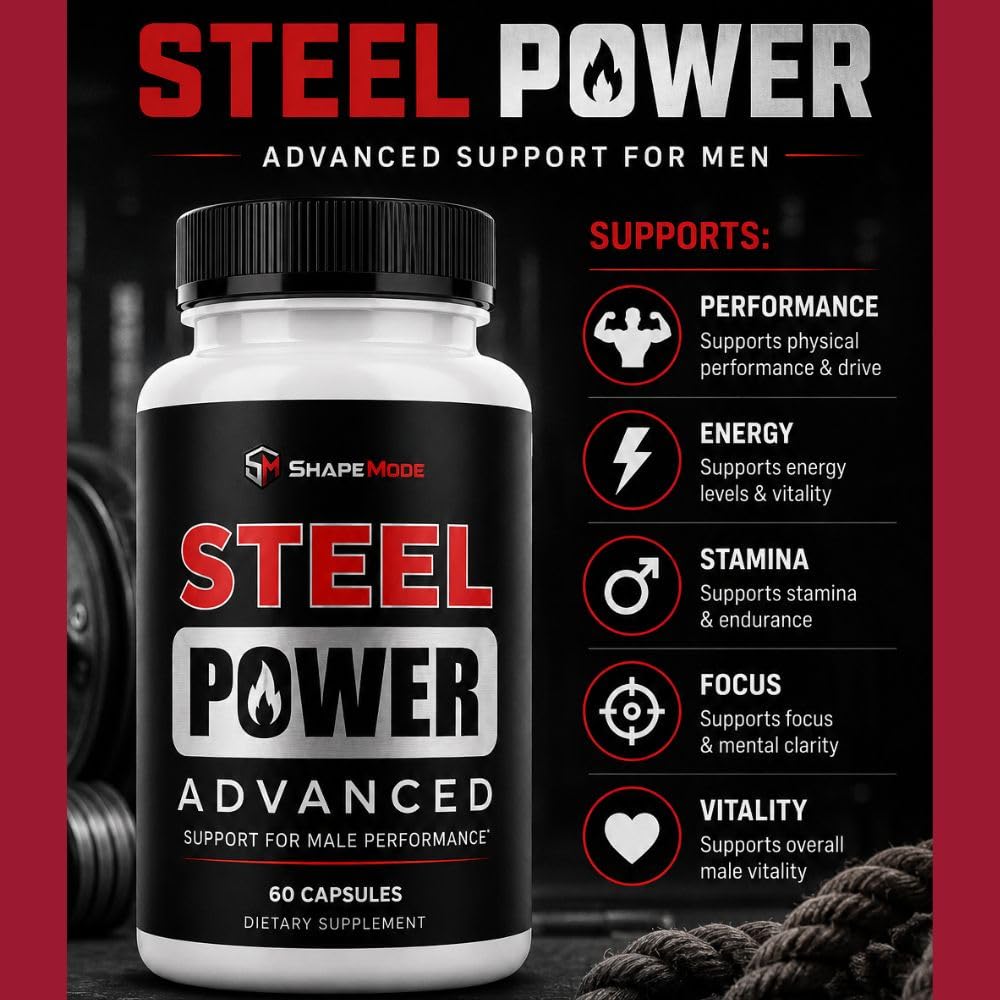 SHAPEMODE Steel Power for Men Tablet 60 Count