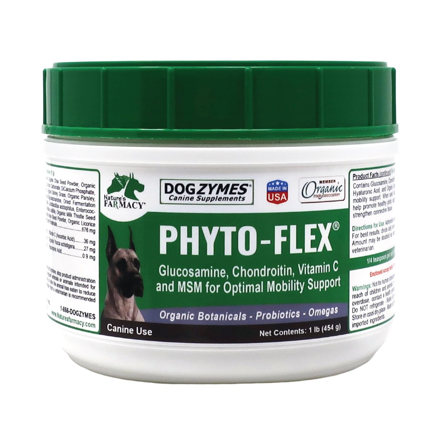 Dogzymes Phyto Flex Powder 16 oz